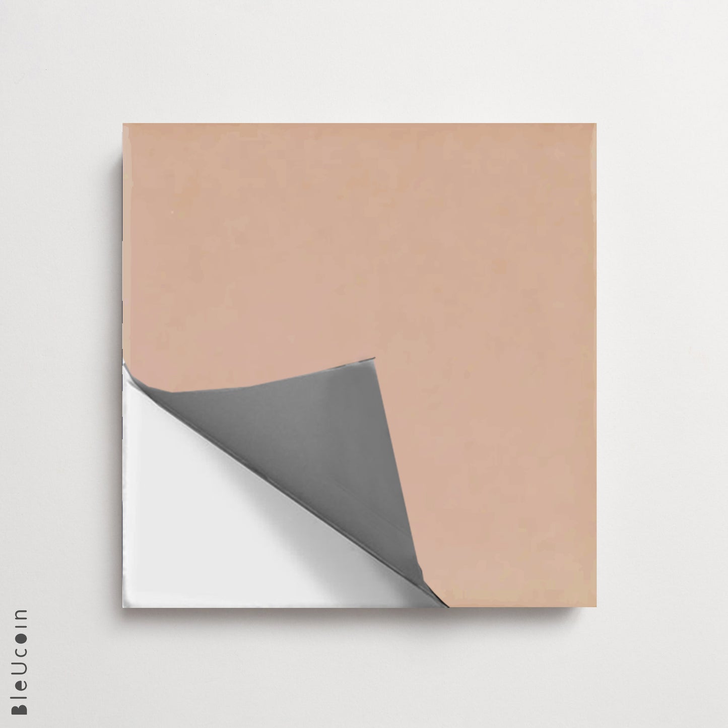 Blush Premium Peel and Stick Floor Tile Stickers | Removable, Renter friendly with Anti-Slip finish in sturdy 520 microns