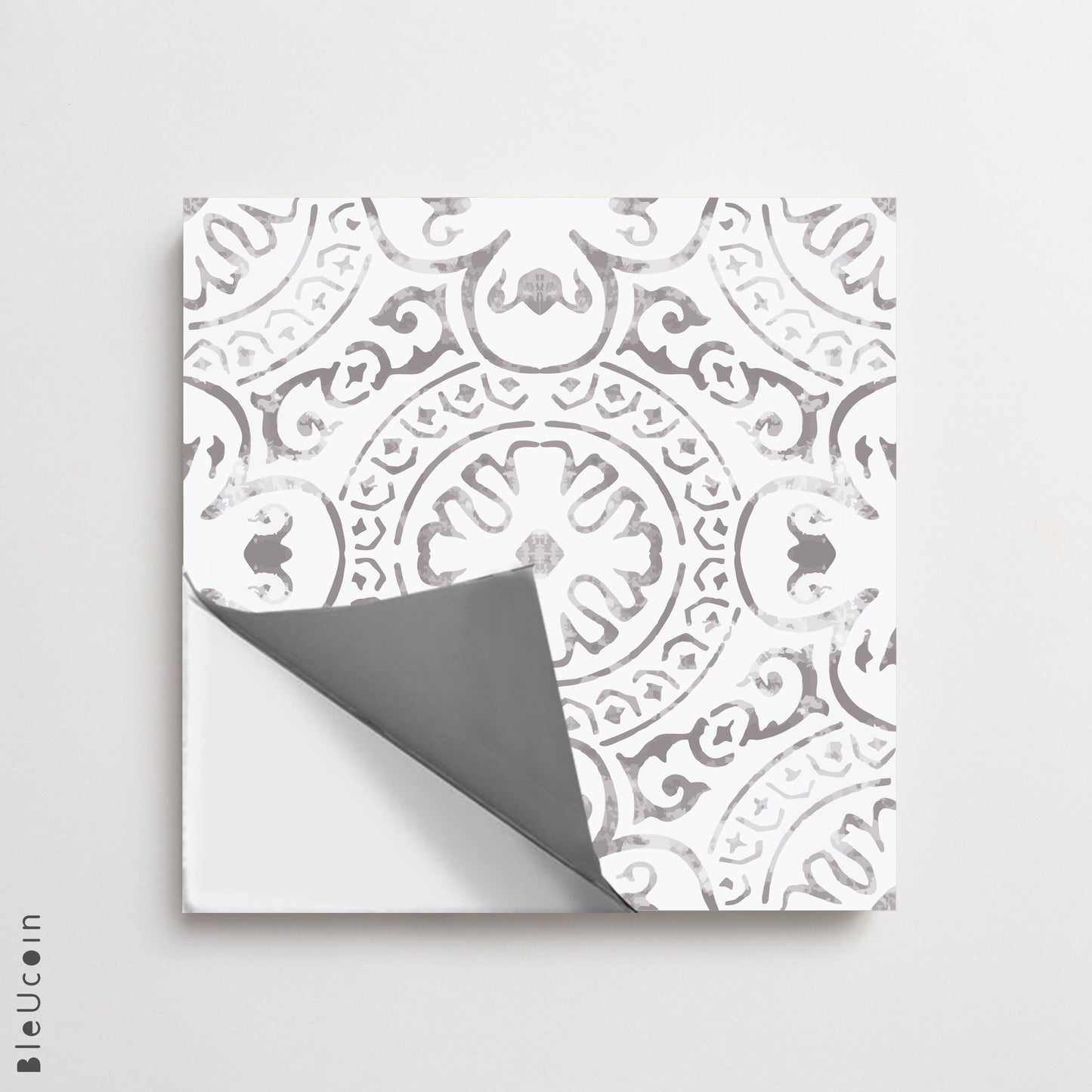 Amalfi Light Premium Peel and Stick Floor Tile Stickers | Removable, Renter friendly with Anti-Slip finish in sturdy 520 microns