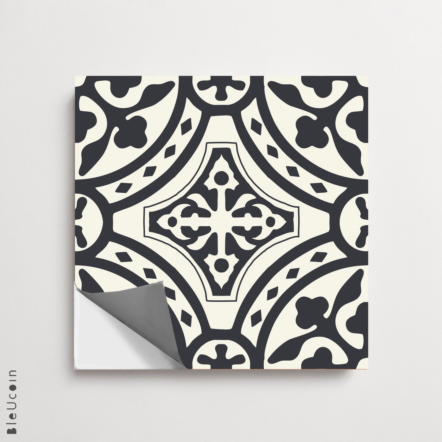 Loures Grey Peel & Stick Tile Decal