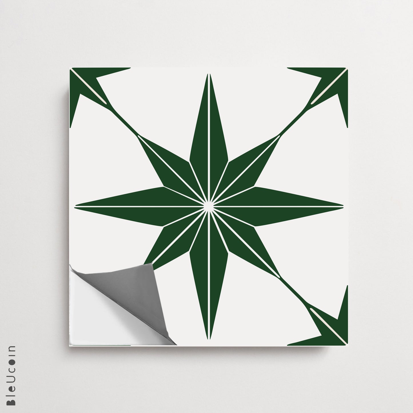 Positano Jungle Premium Peel and Stick Floor Tile Stickers | Removable, Renter friendly with Anti-Slip finish in sturdy 520 microns