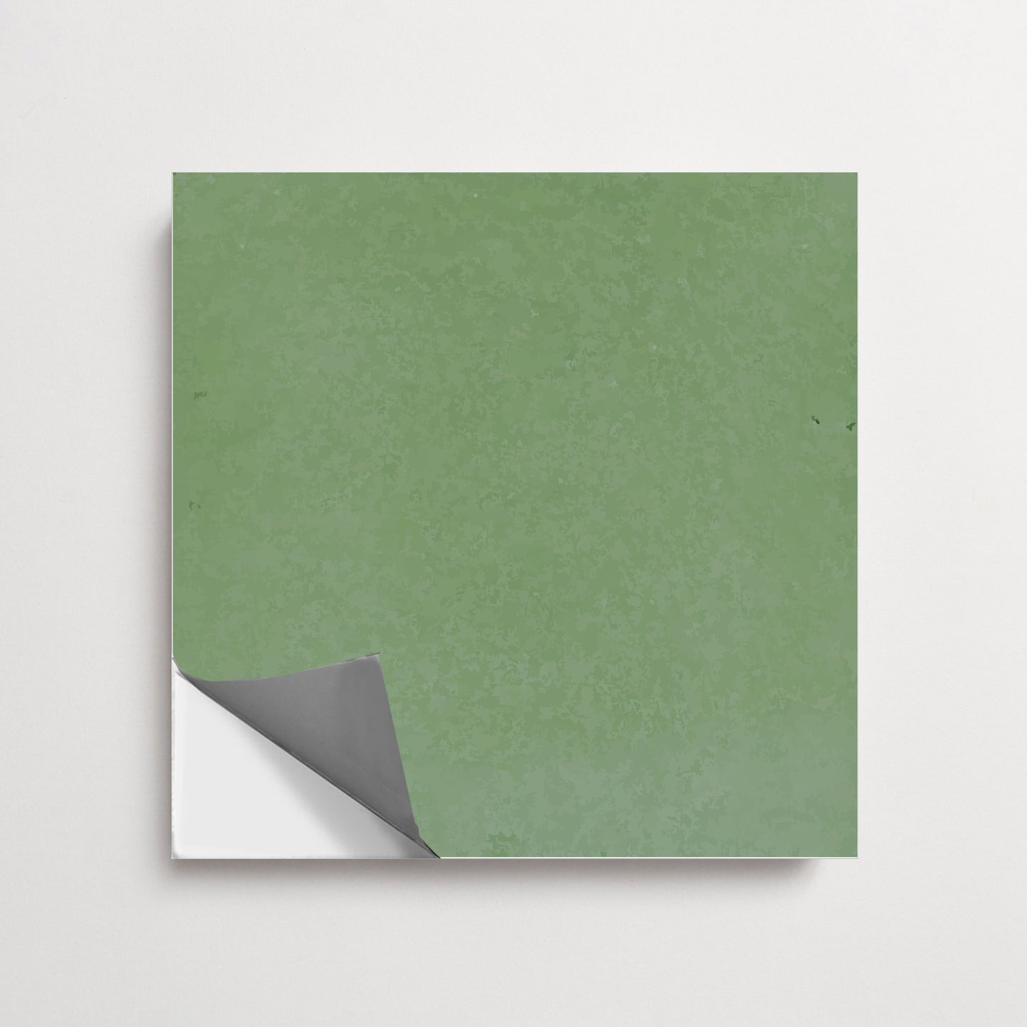 Sage & off-White Checker Peel & Stick Tile