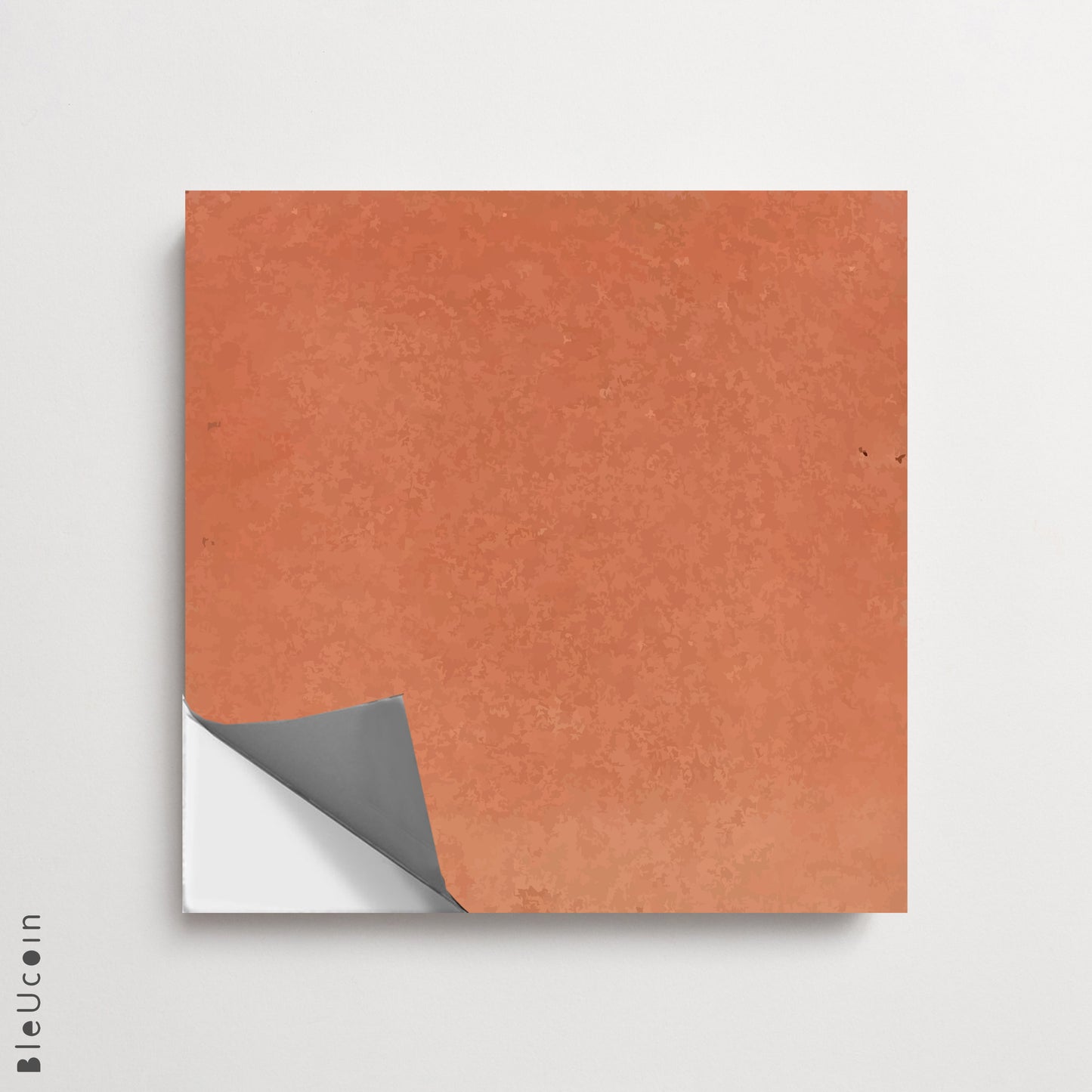 Ginger Premium Peel and Stick Floor Tile Stickers | Removable, Renter friendly with Anti-Slip finish in sturdy 520 microns