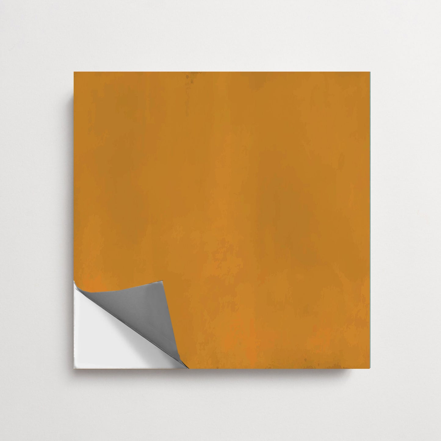 Sunrise & off-White Checker Peel & Stick Tile