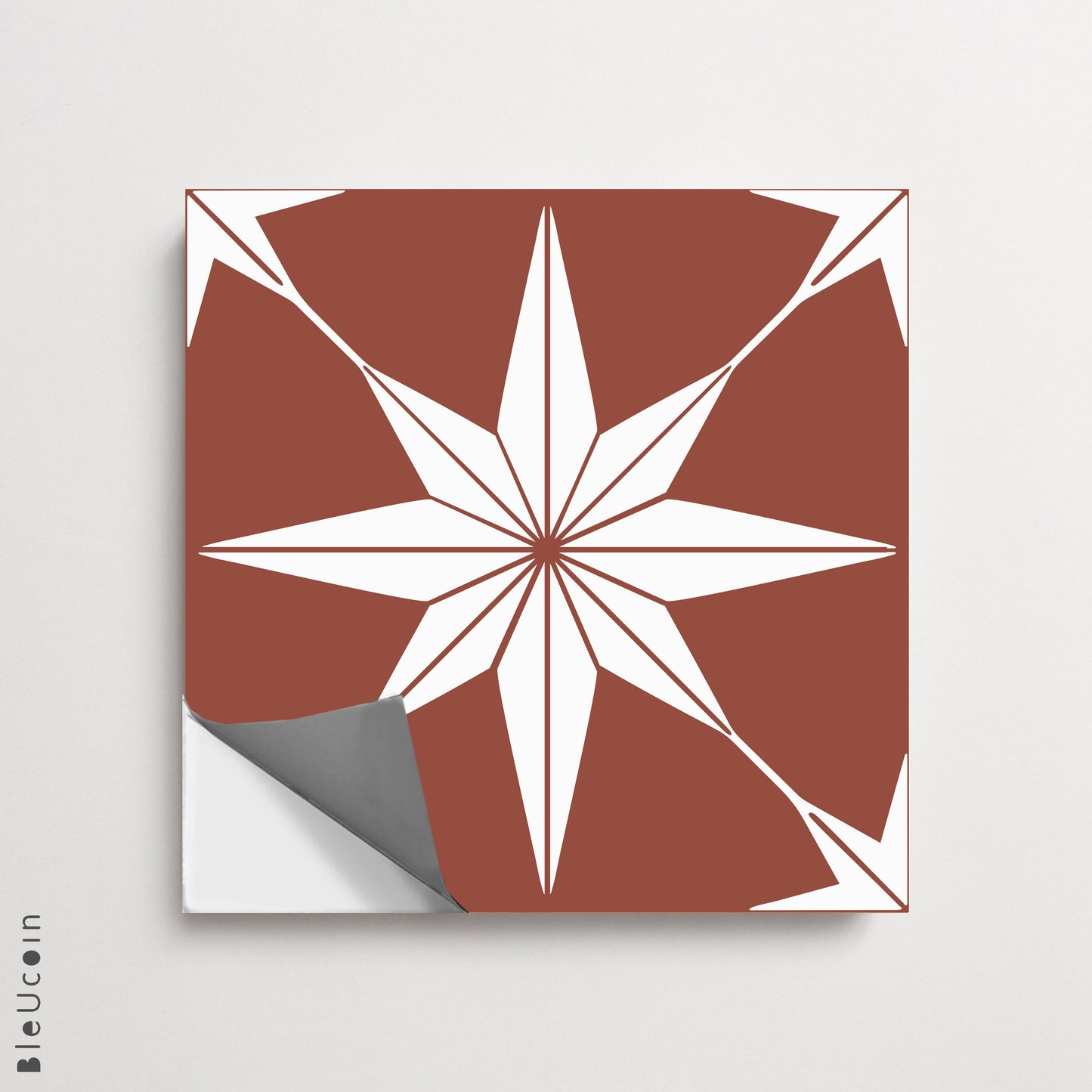 Positano Amber Premium Peel and Stick Floor Tile Stickers | Removable, Renter friendly with Anti-Slip finish in sturdy 520 microns