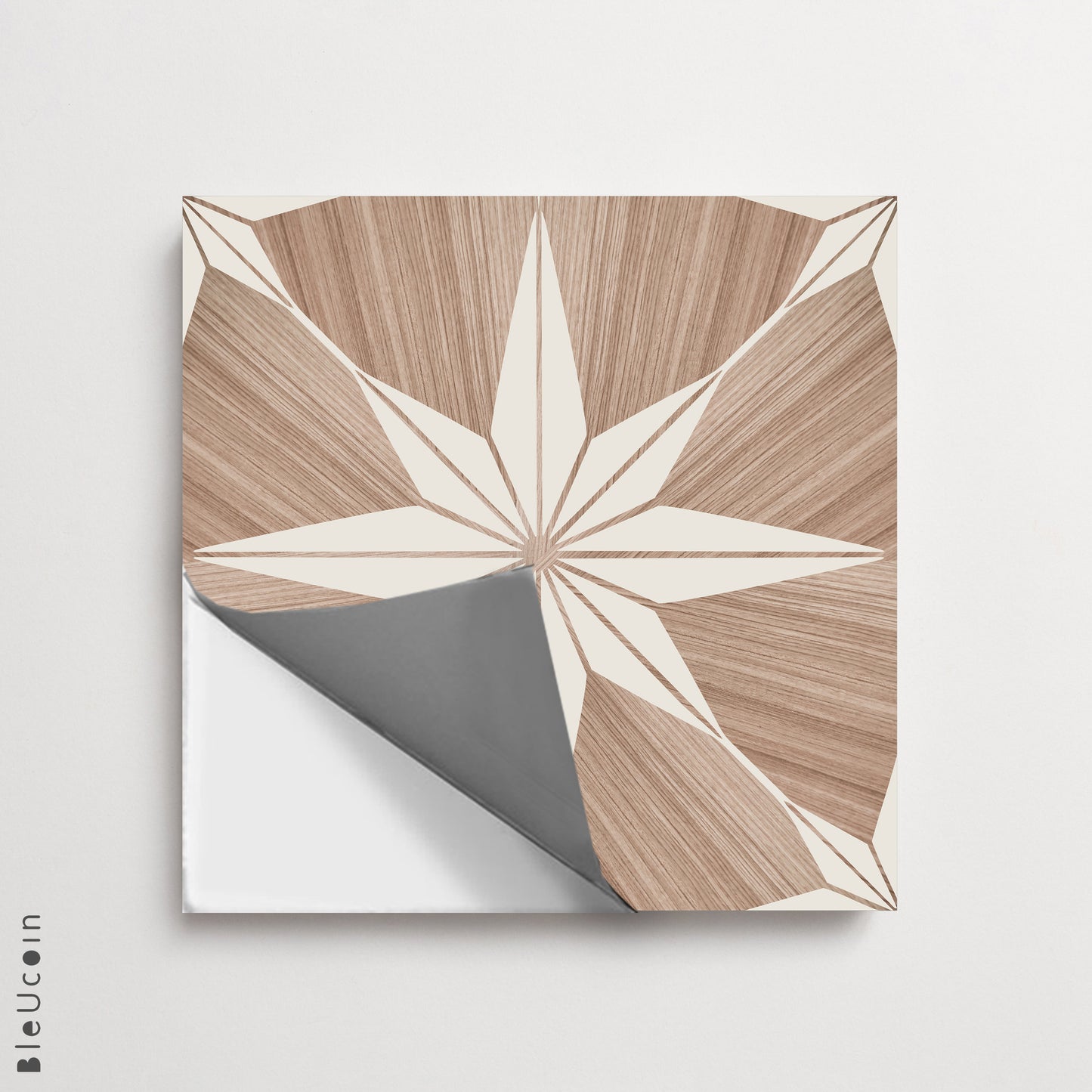 Positano wood Premium Peel and Stick Floor Tile Stickers | Removable, Renter friendly with Anti-Slip finish in sturdy 520 microns