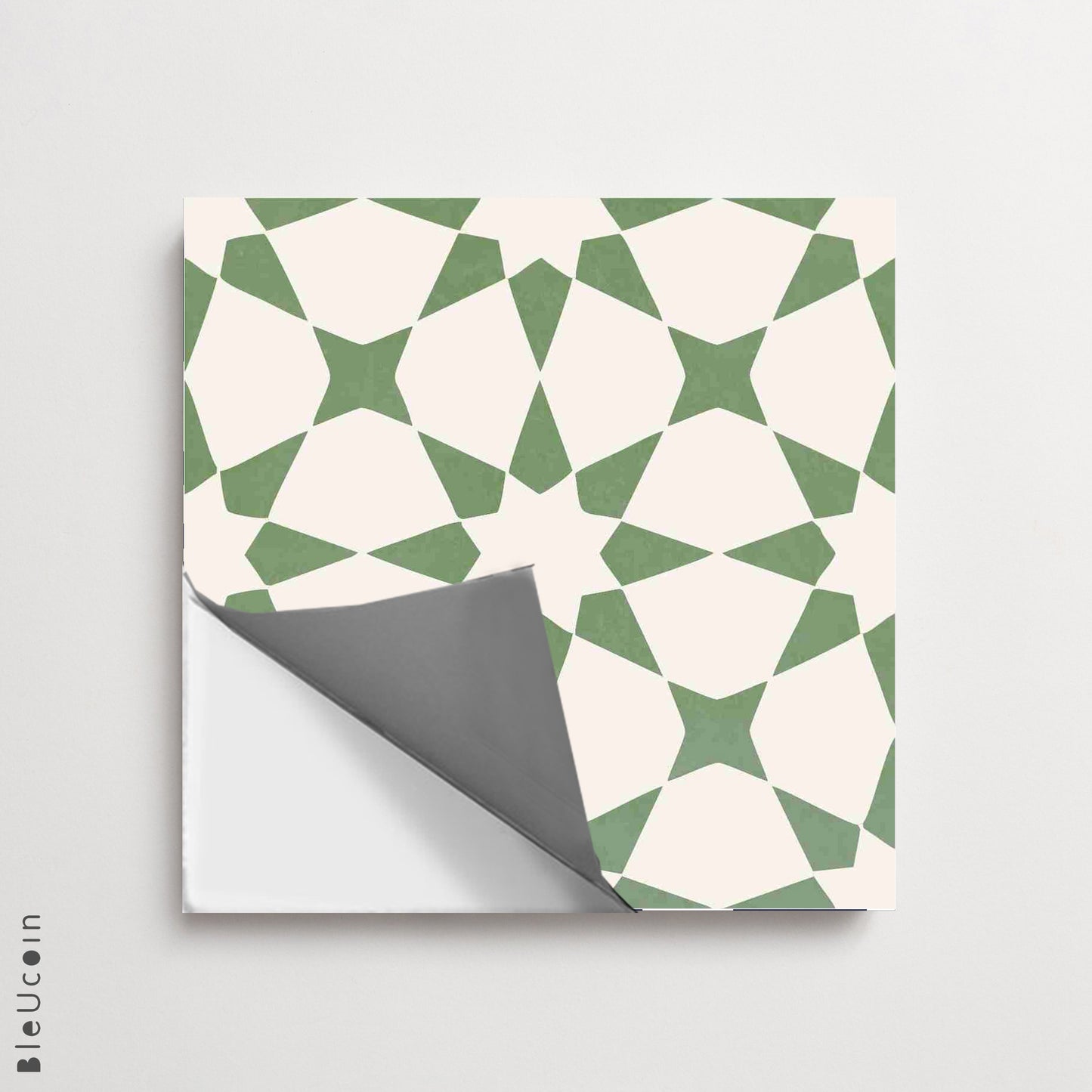 Pacific Sage Premium Peel and Stick Floor Tile Stickers | Removable, Renter friendly with Anti-Slip finish in sturdy 520 microns