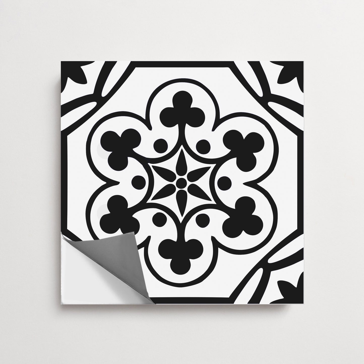 Helsinki Premium Peel and Stick Floor Tile Stickers | Removable, Renter friendly with Anti-Slip finish in sturdy 520 microns
