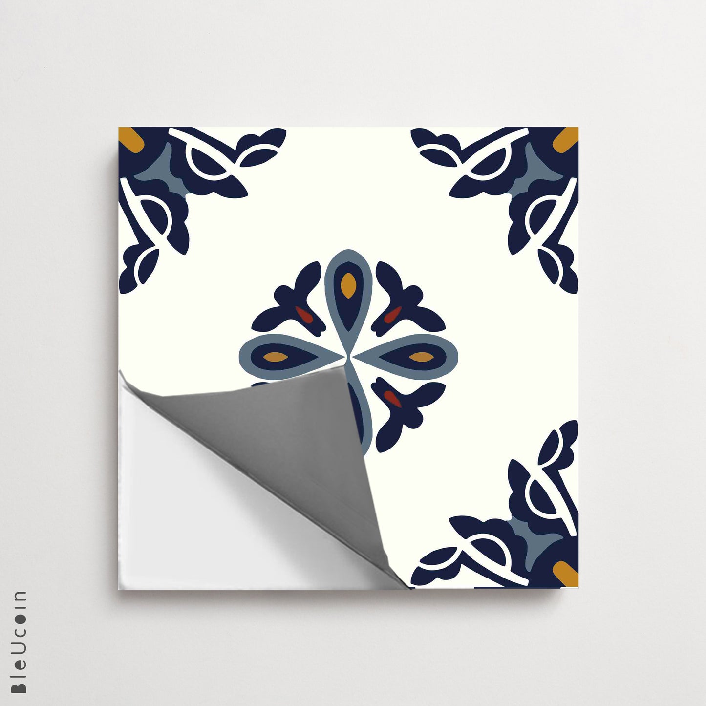 Ratnagiri Premium Peel and Stick Floor Tile Stickers | Removable, Renter friendly with Anti-Slip finish in sturdy 520 microns