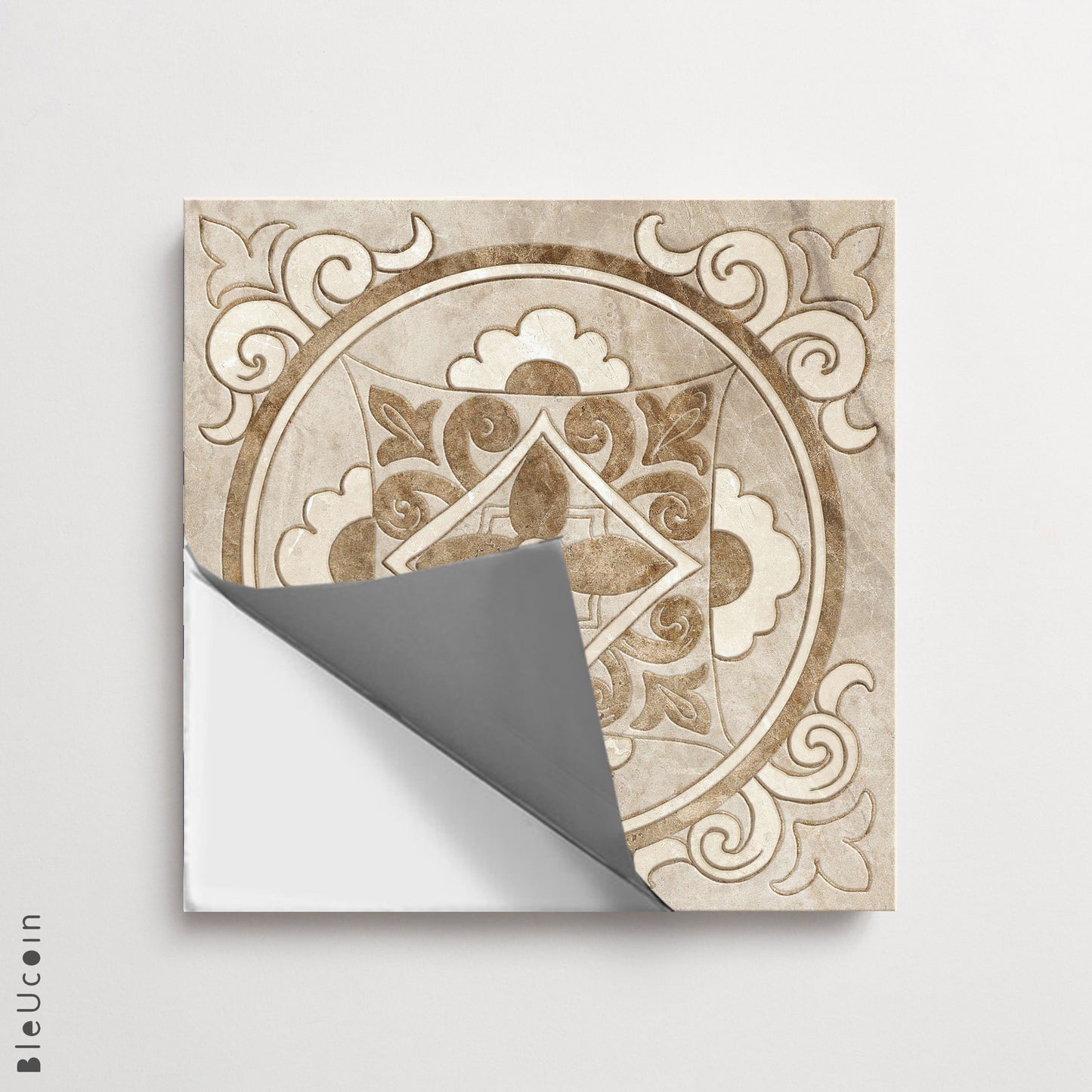Egypt Premium Peel and Stick Floor Tile Stickers | Removable, Renter friendly with Anti-Slip finish in sturdy 520 microns
