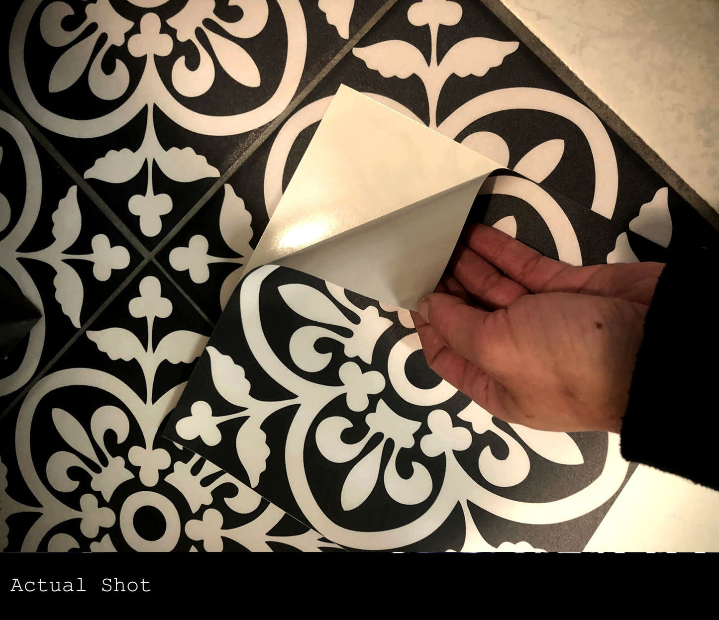 Encaustic Peel & Stick Tile