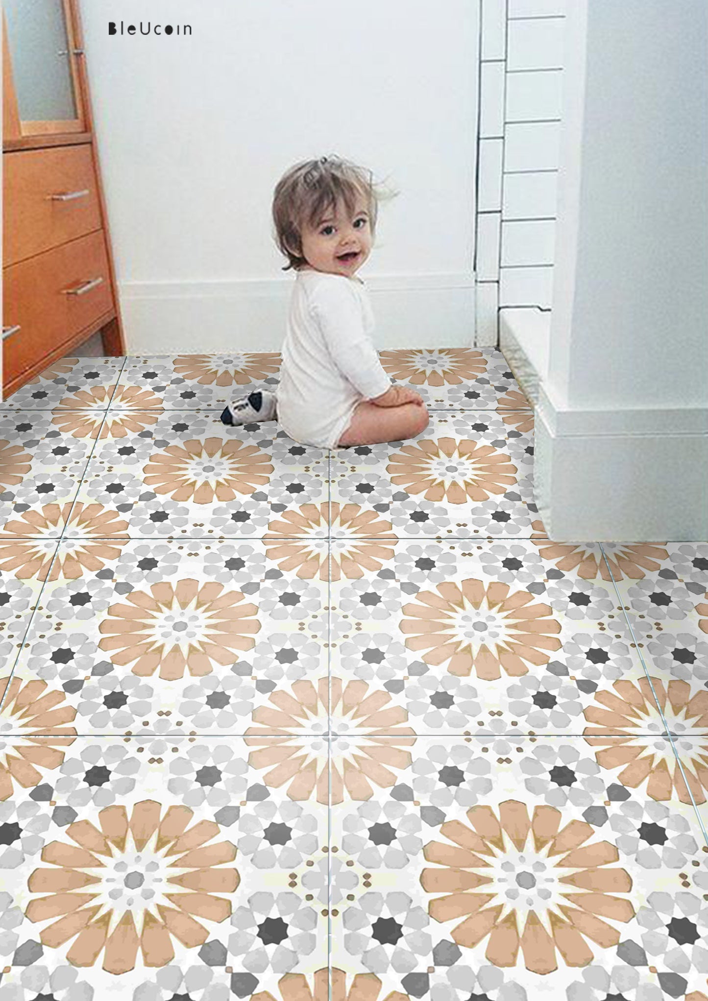 Ivora Muted Peel & Stick Anti-Slip Flooring