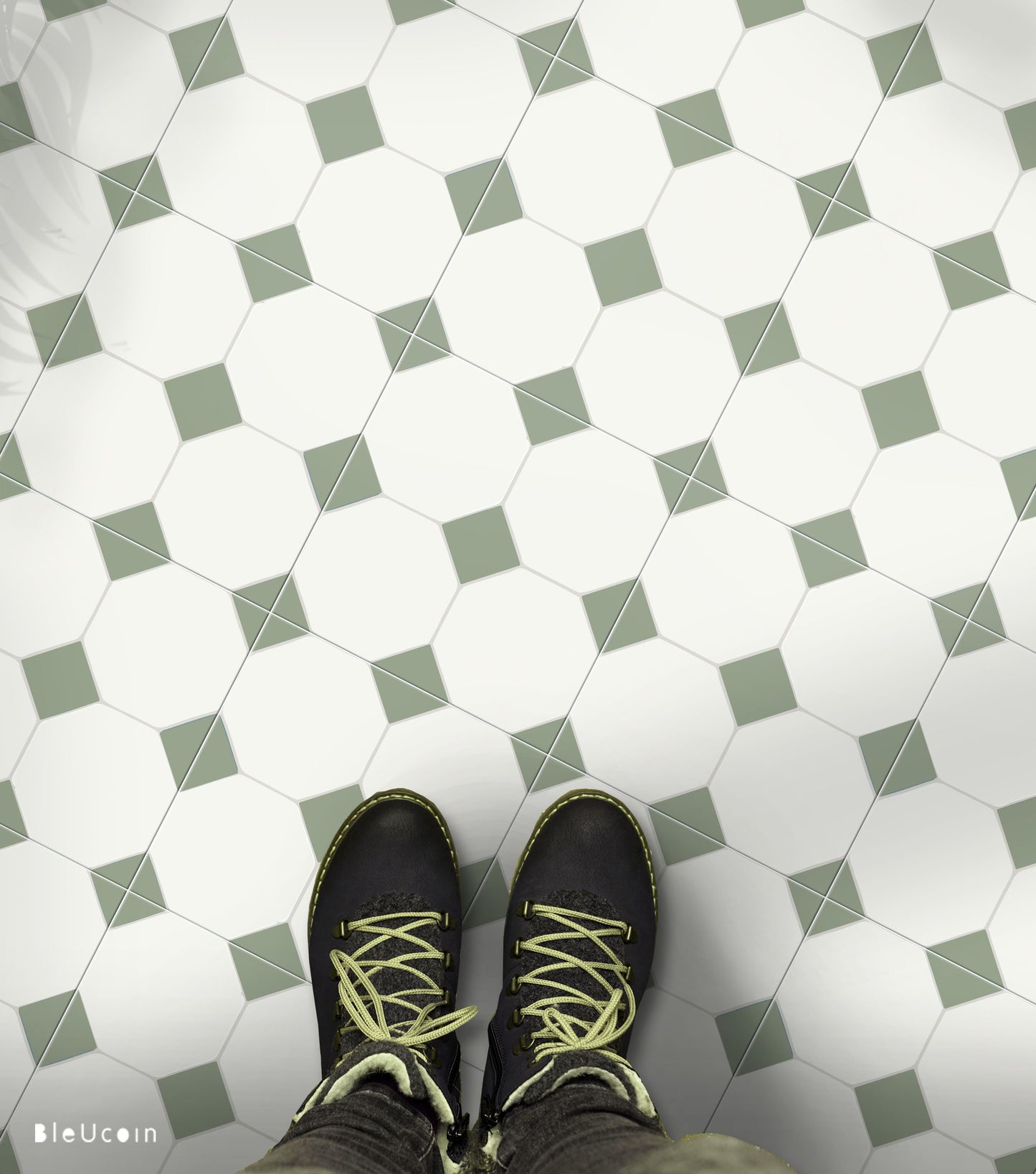 Warsaw Olivine Peel & Stick Anti-Slip Flooring