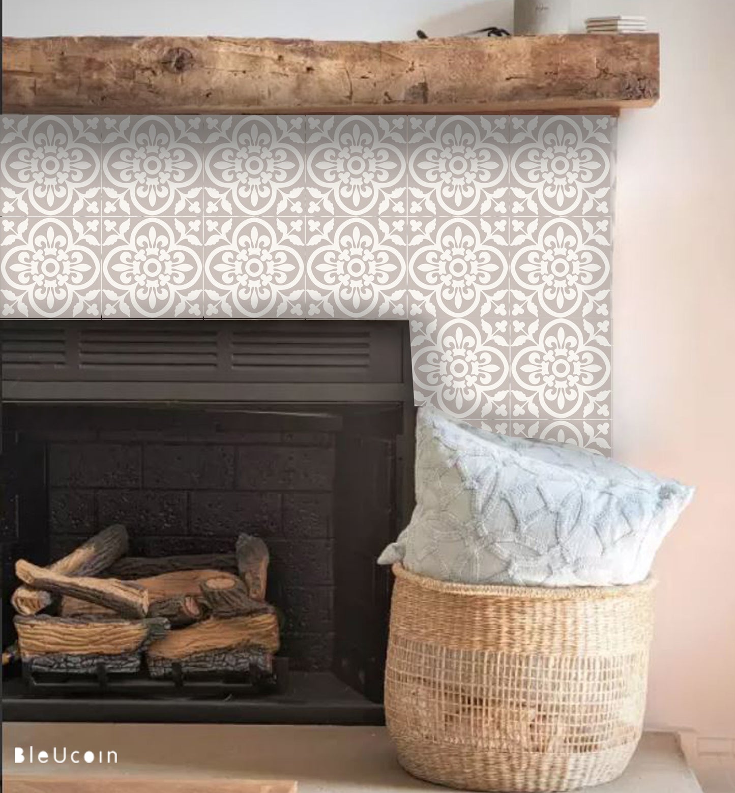 Encaustic Sandcastle Peel & Stick Tile