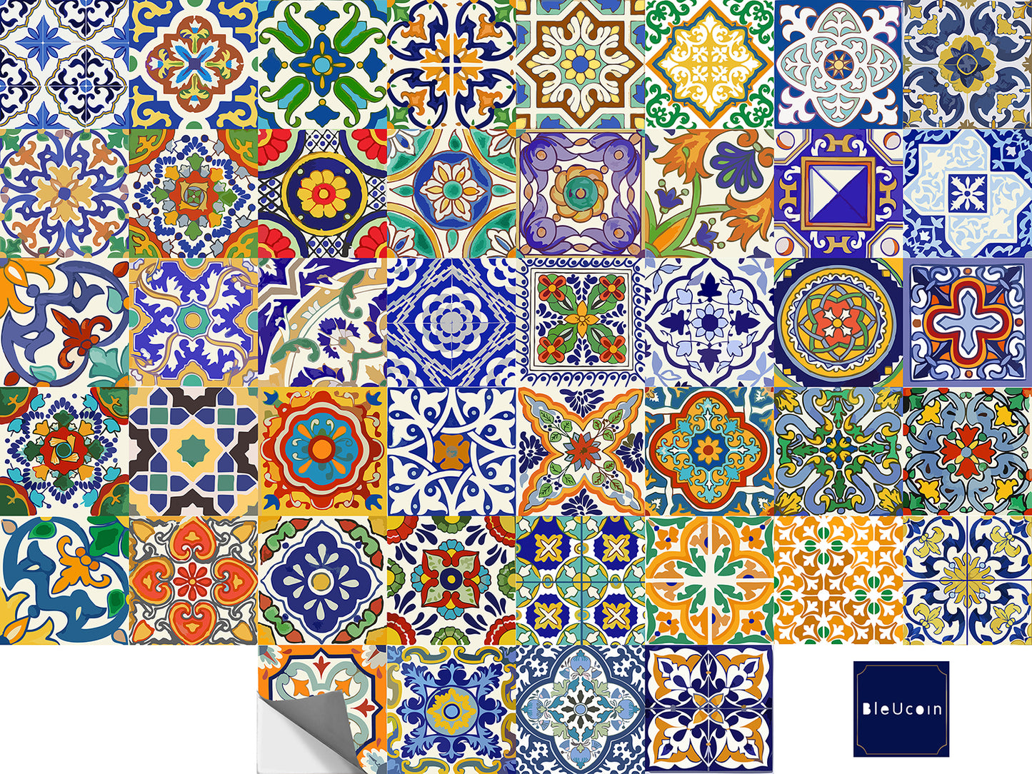Spanish Peel & Stick Tile