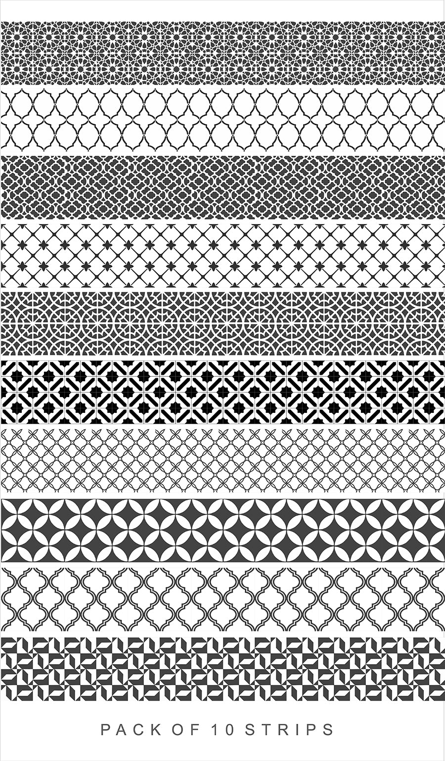 Geometric Stair Strips