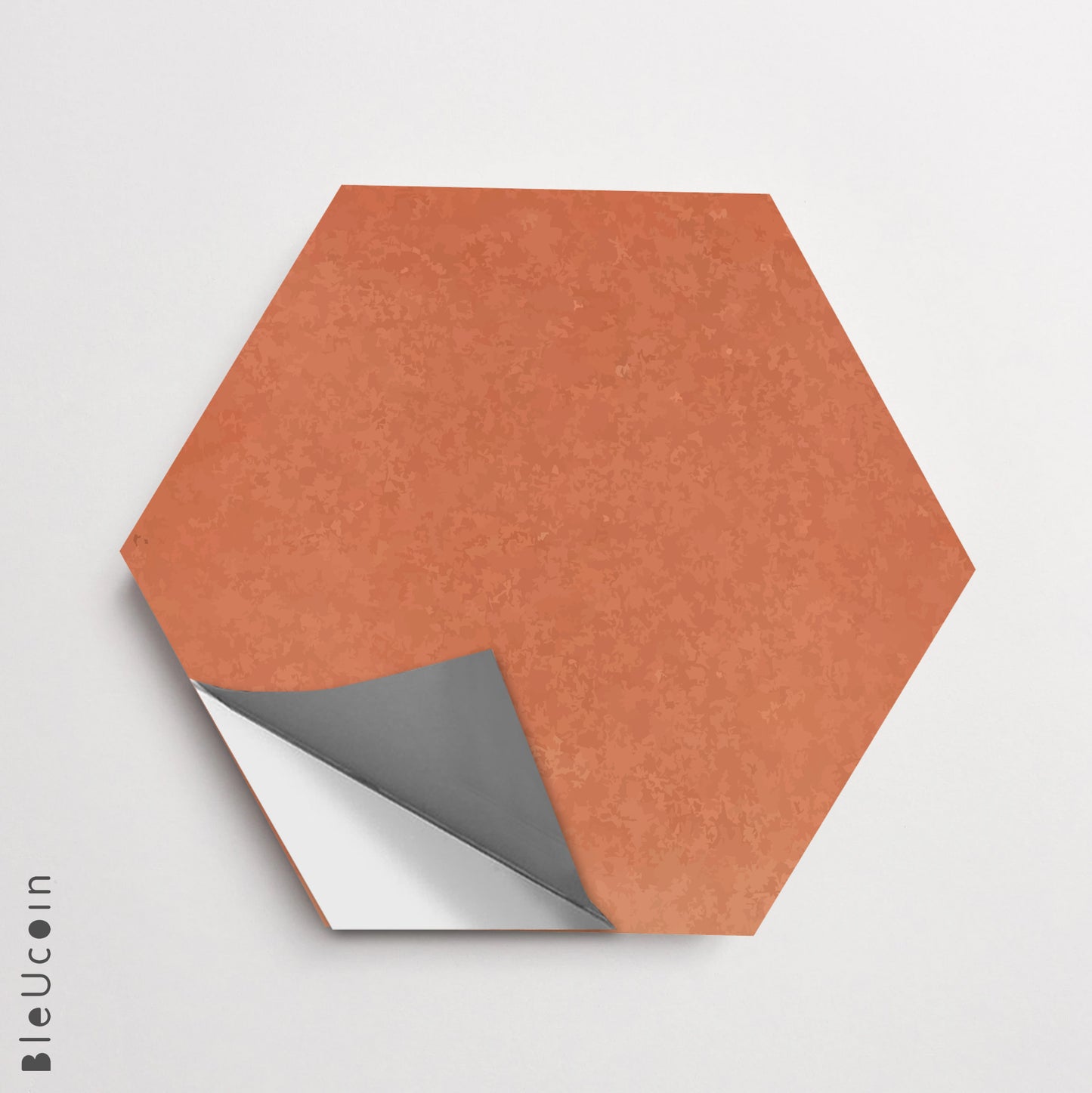 Ginger Hexagon Peel & Stick Tile Decal