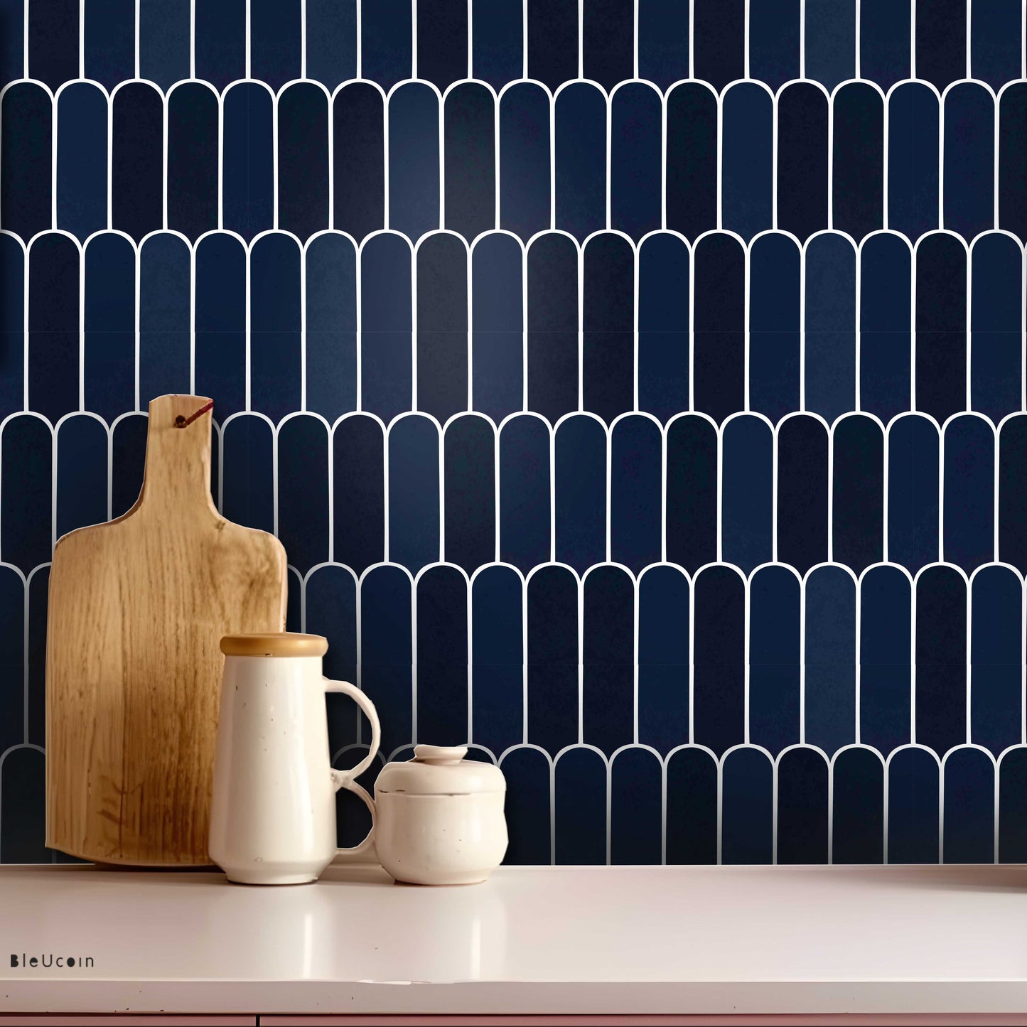 Scala Bleu Subway Peel & Stick Tile