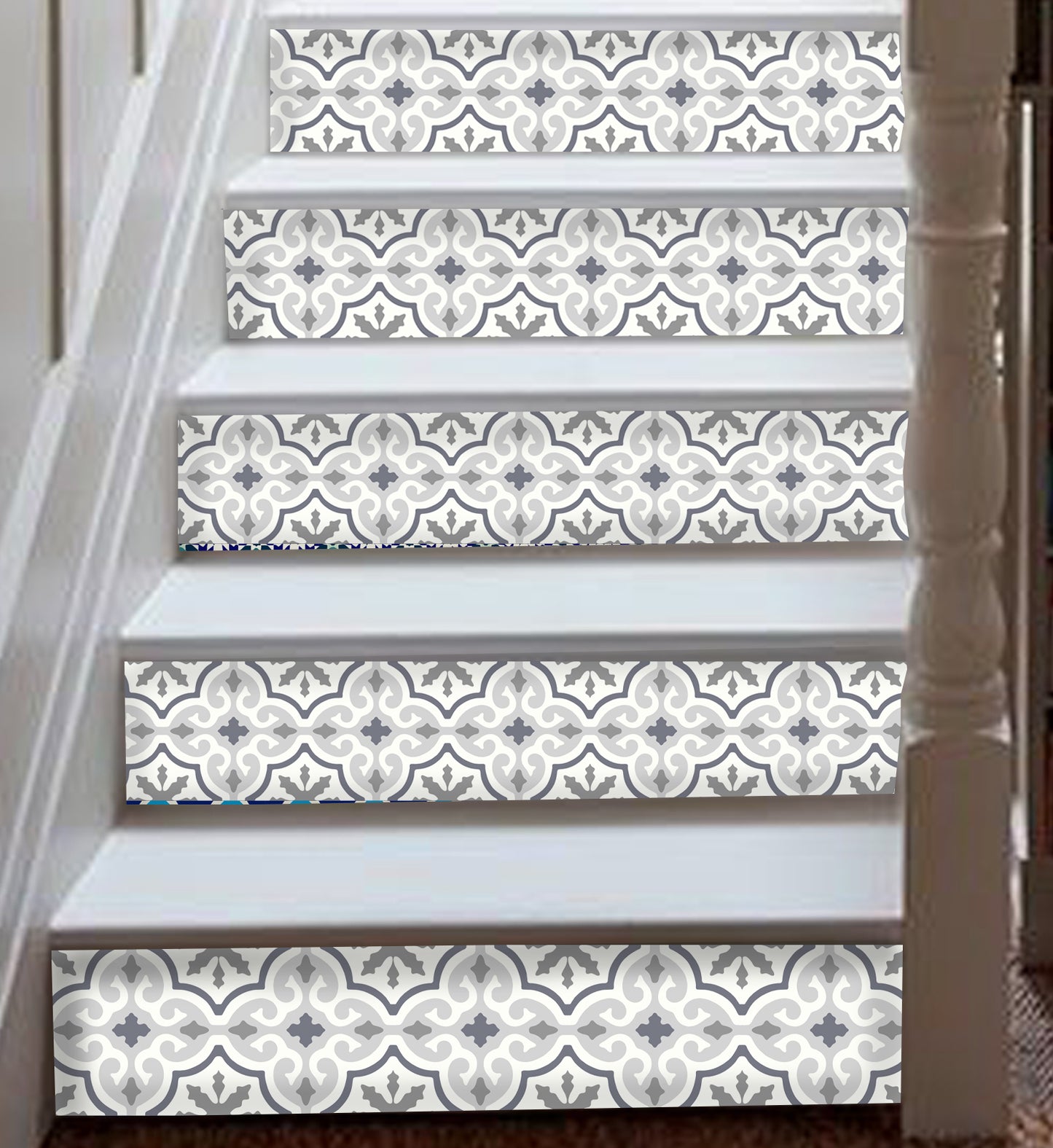 50% DISCOUNT - Valencia Stair Riser 8"x 49" - 5 Strips