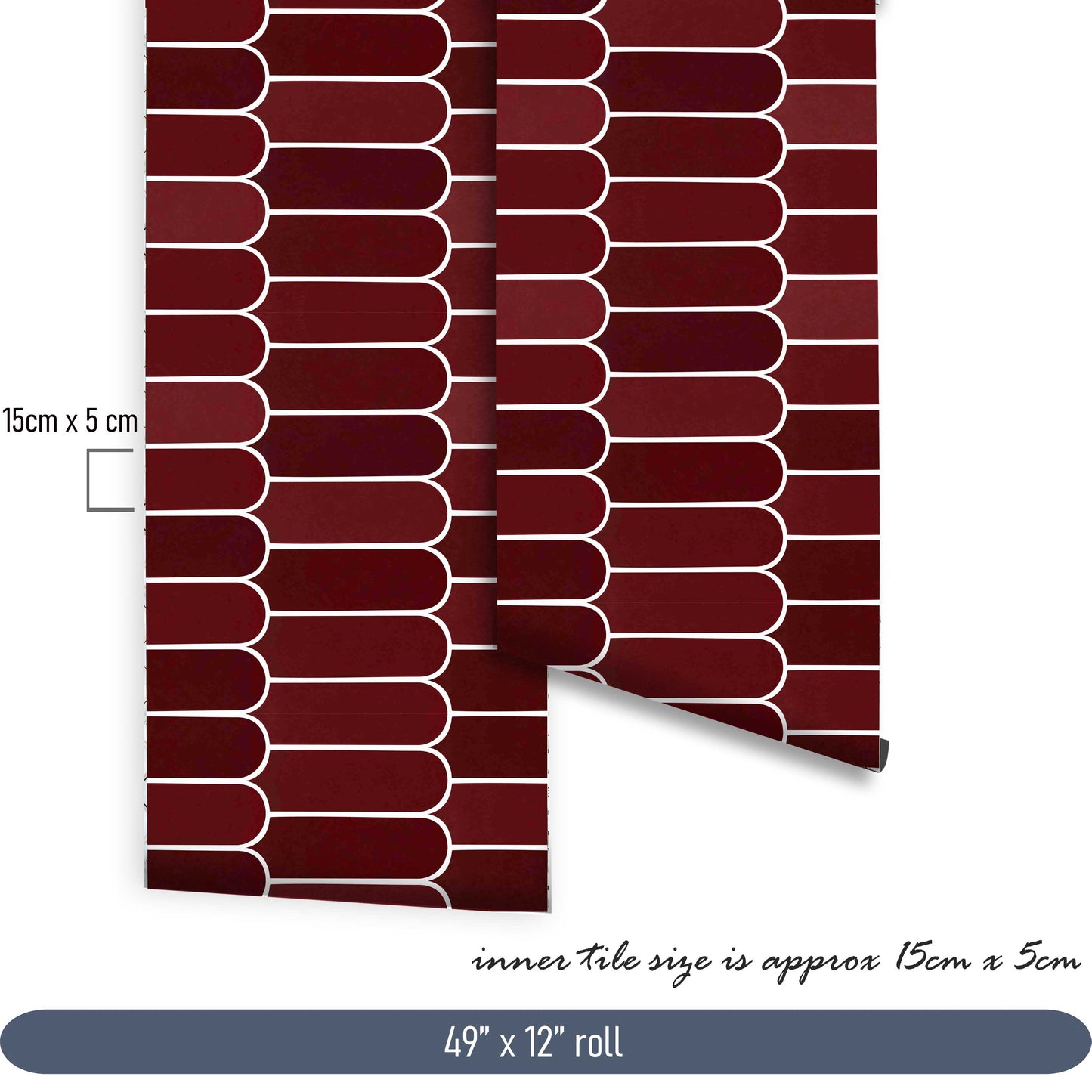 Scala Rossa Subway Peel & Stick Tile