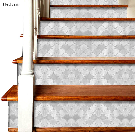 Scallop Haze Stair Strips