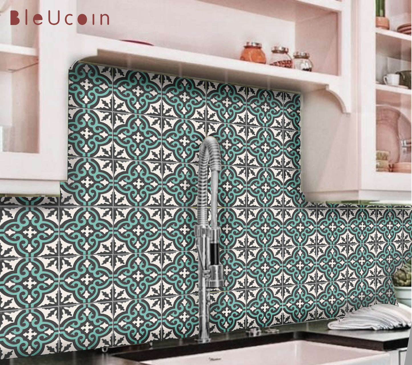 Cabana Green Peel & Stick Tile