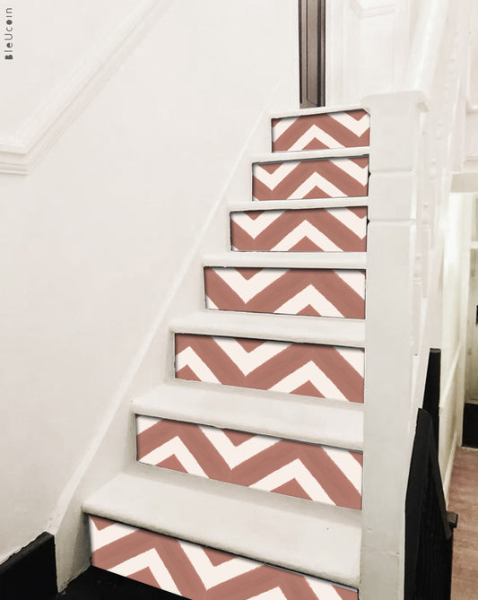 Chittor Terracotta Stair Strips