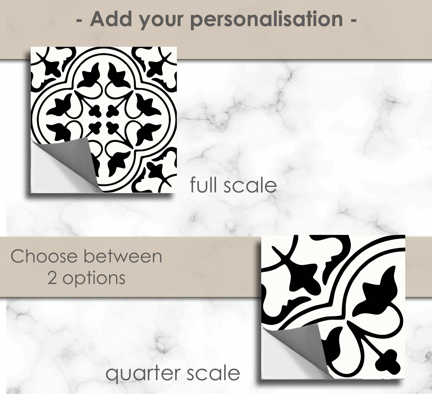 Tangier Peel & Stick Anti-Slip Floor Decal