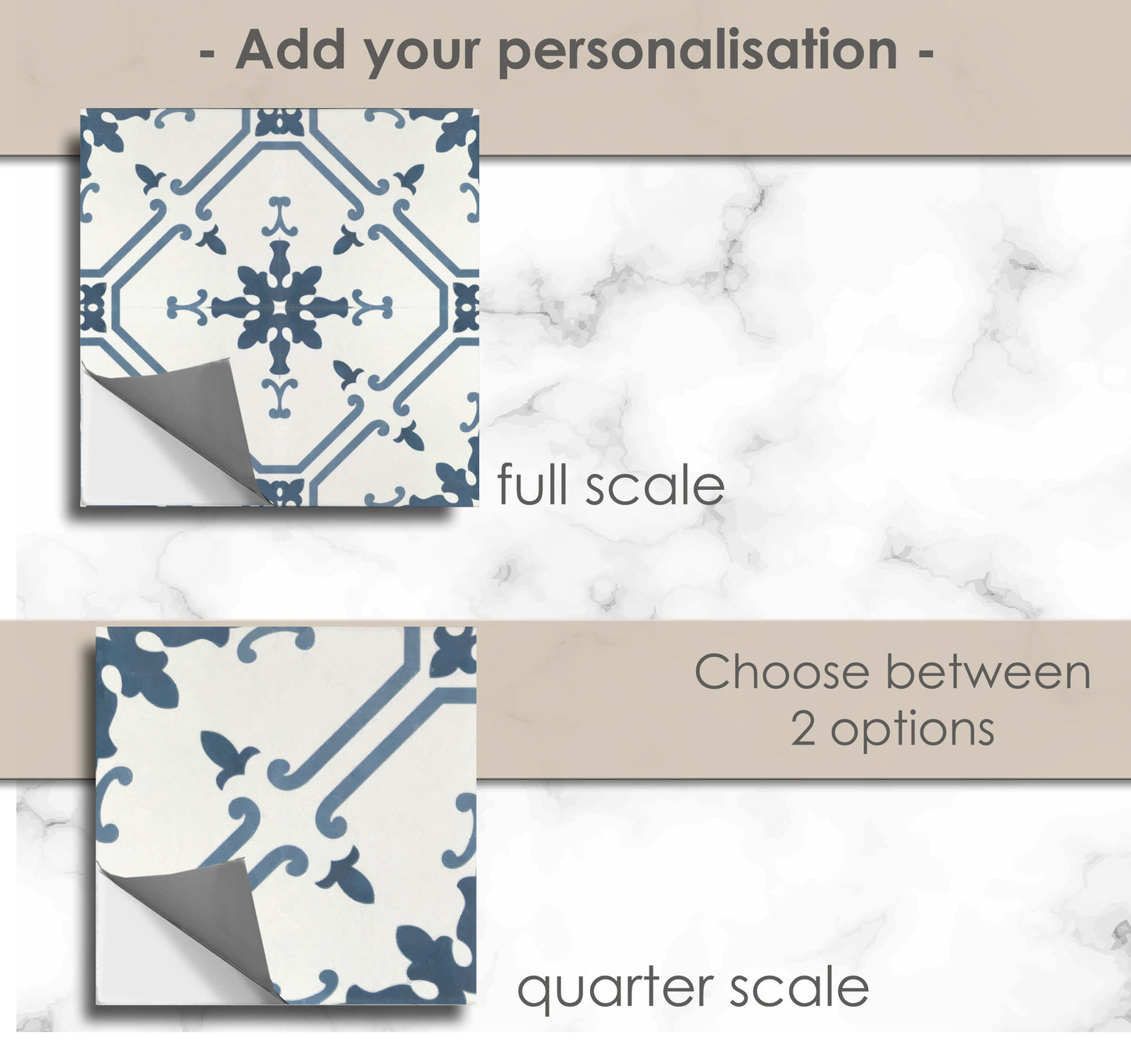 Prescott Sea Peel & Stick Tile
