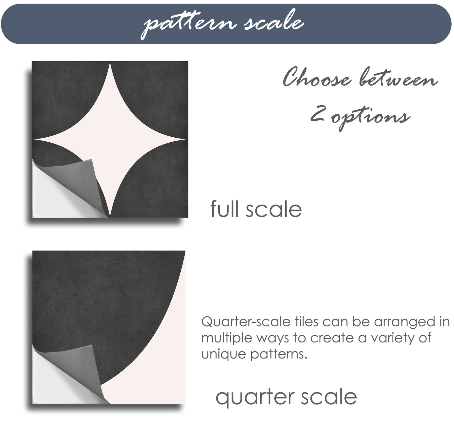 La Moda Premium Peel and Stick Floor Tile Stickers | Removable, Renter friendly with Anti-Slip finish in sturdy 520 microns