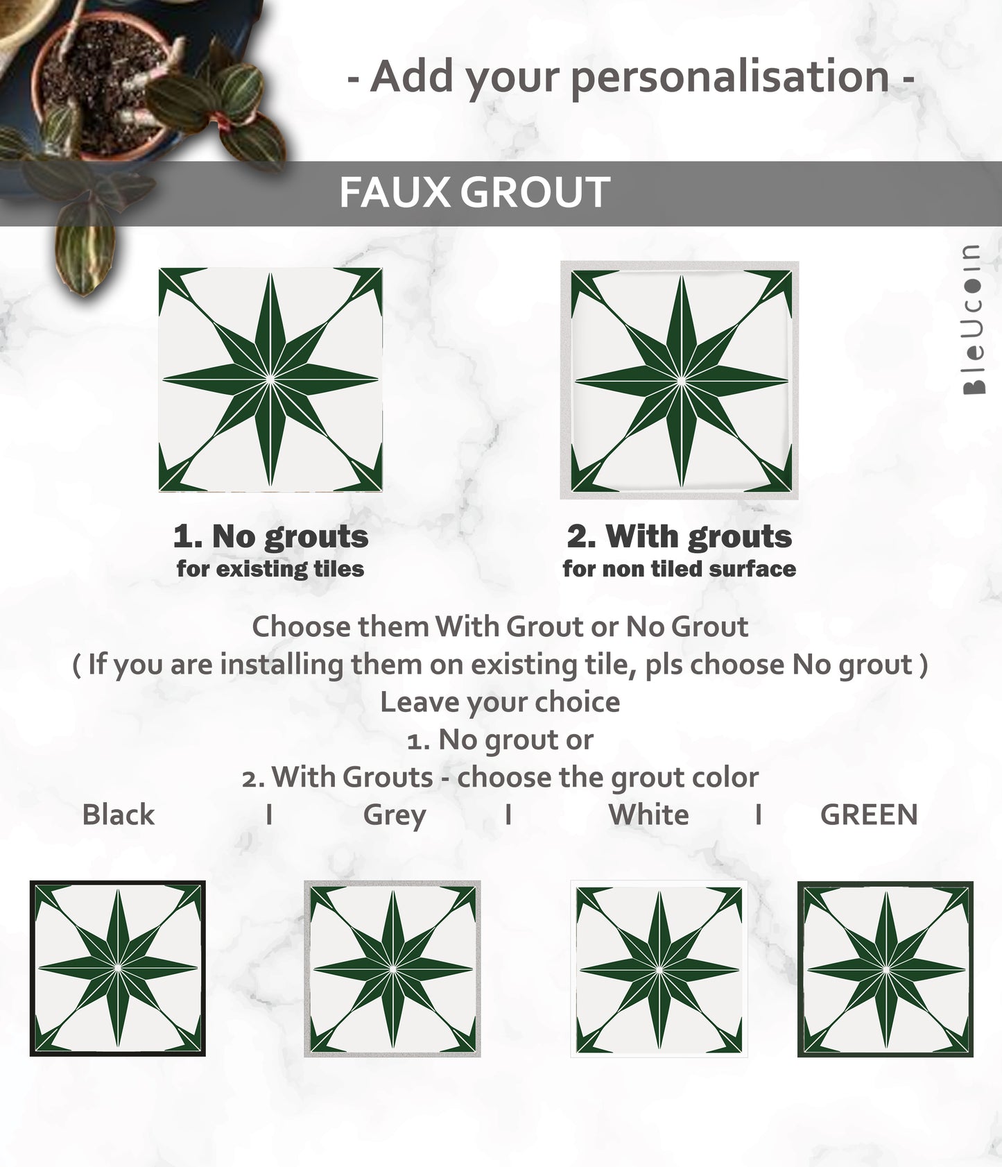 Positano Jungle Peel & Stick Tile