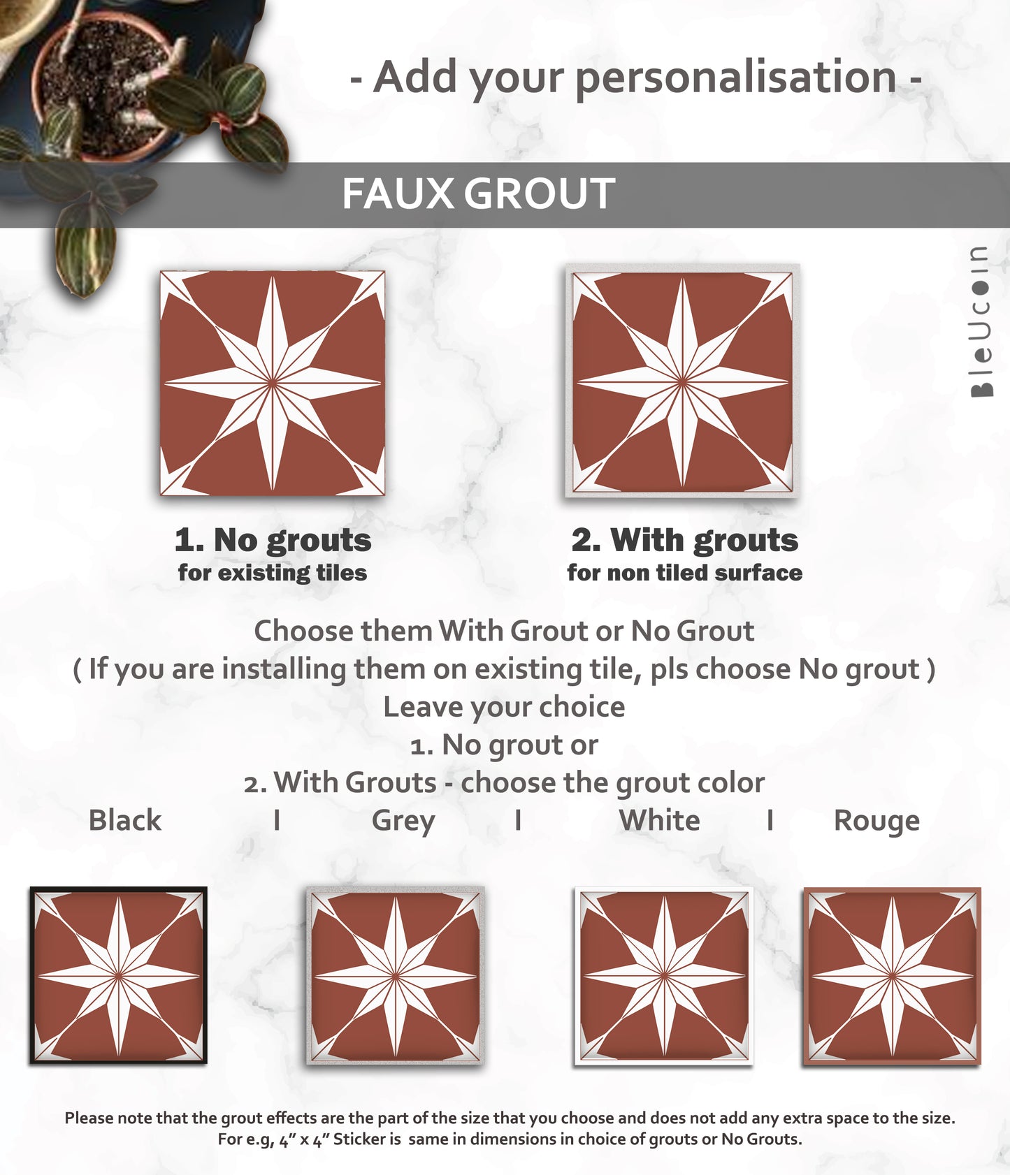 Positano Amber Premium Peel and Stick Floor Tile Stickers | Removable, Renter friendly with Anti-Slip finish in sturdy 520 microns