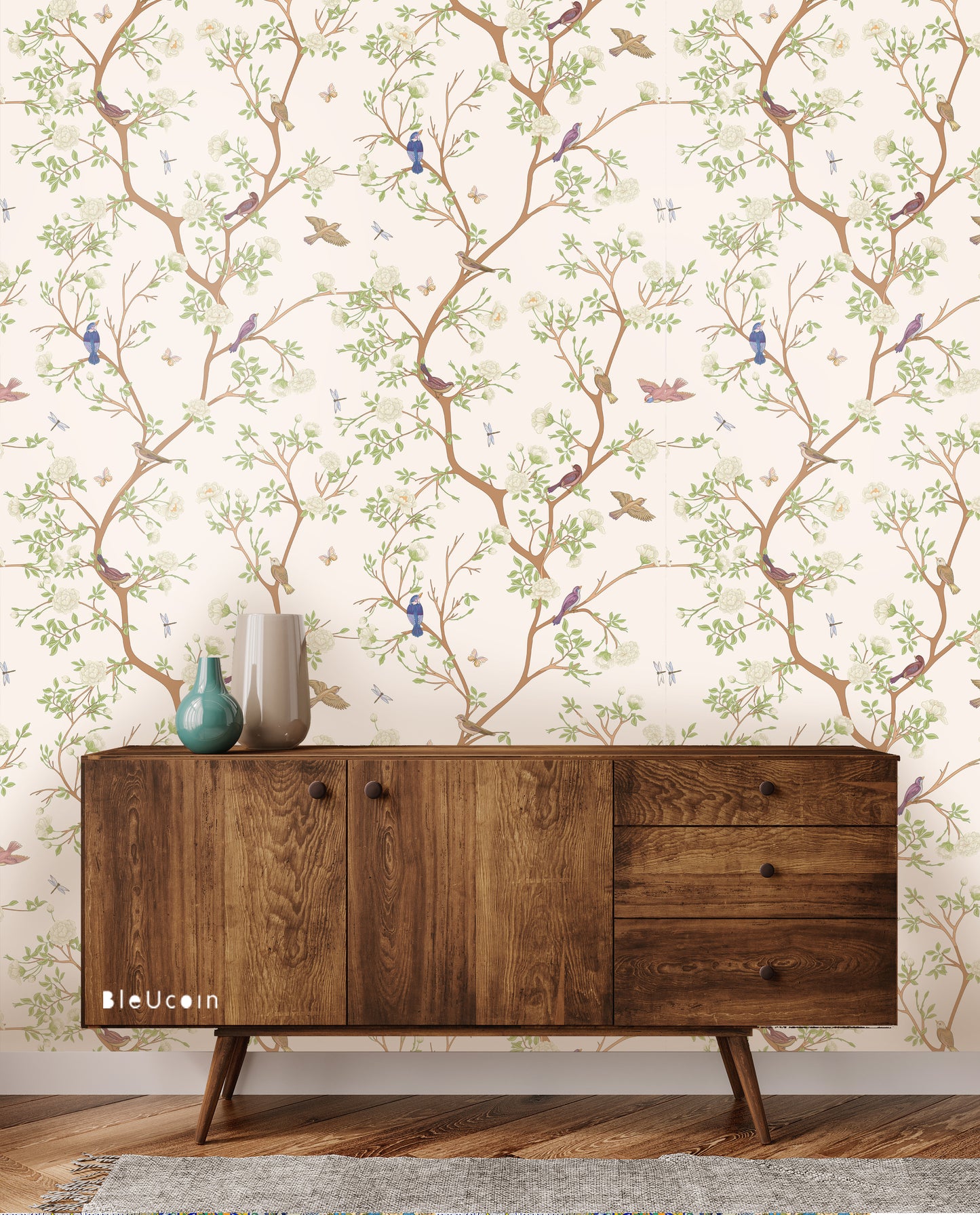 Chinoiserie Ivory Wallpaper