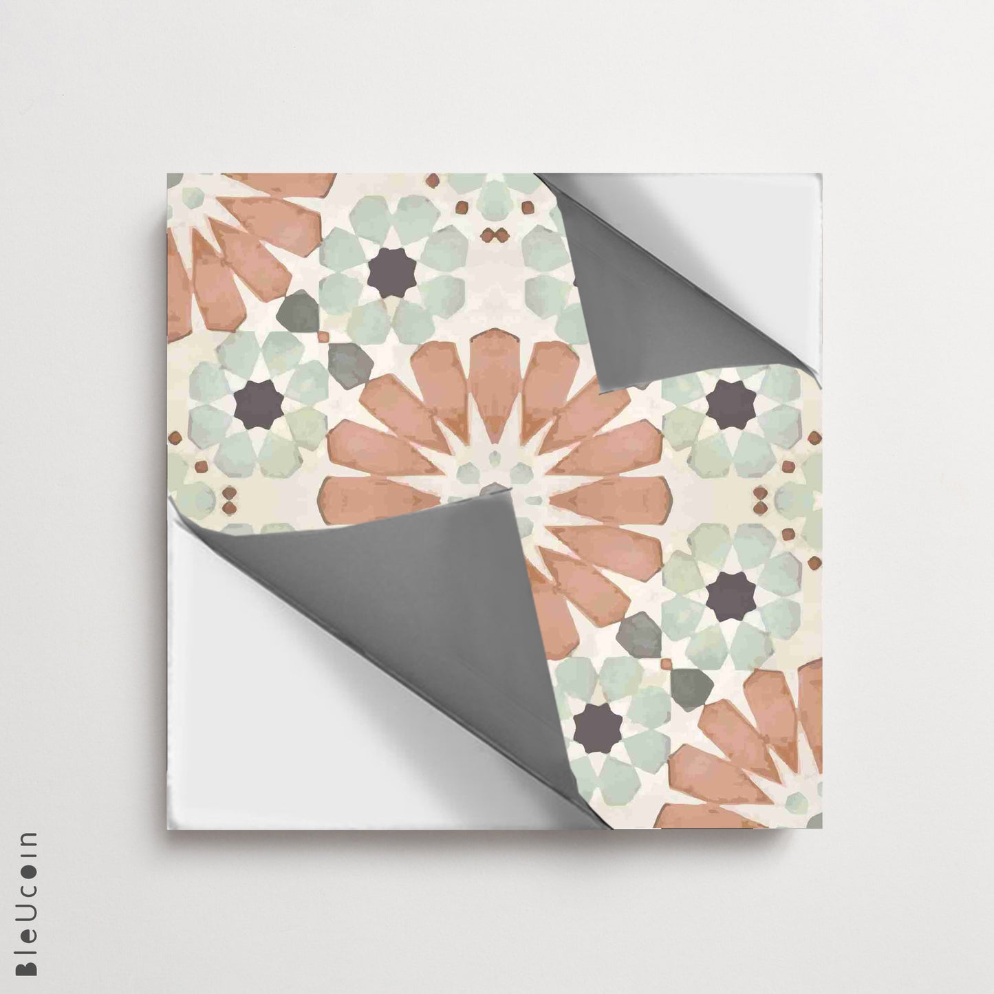 Ivora Premium Peel and Stick Floor Tile Stickers | Removable, Renter friendly with Anti-Slip finish in sturdy 520 microns