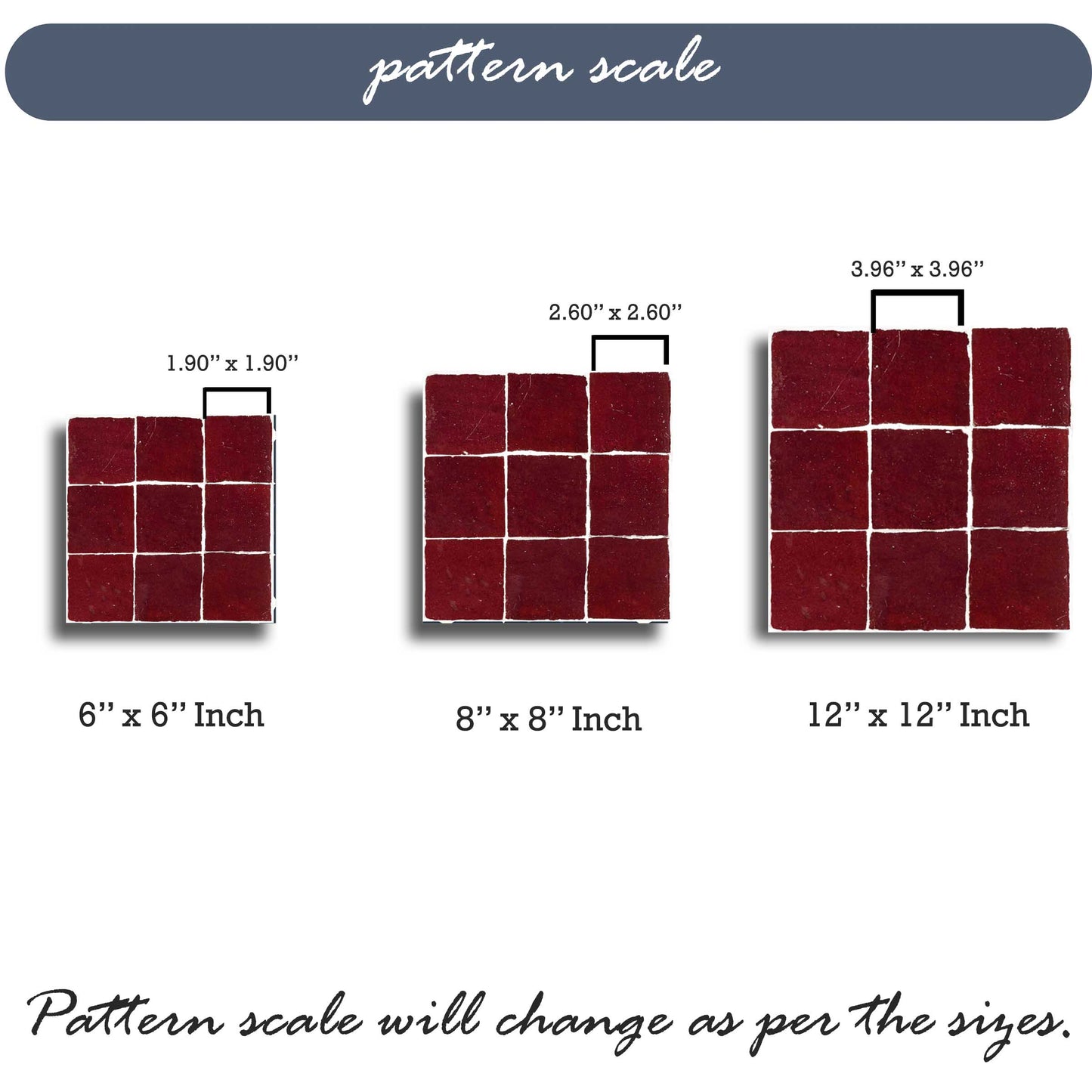 Oxblood Peel & Stick Tile