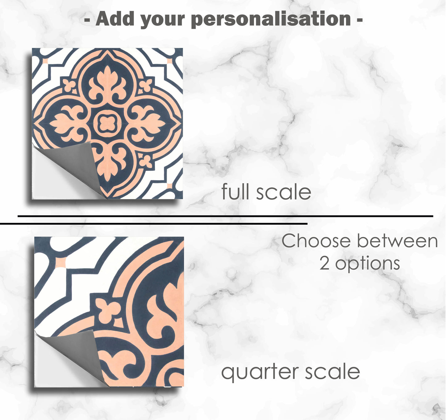 Holbrook Premium Peel and Stick Floor Tile Stickers | Removable, Renter friendly with Anti-Slip finish in sturdy 520 microns