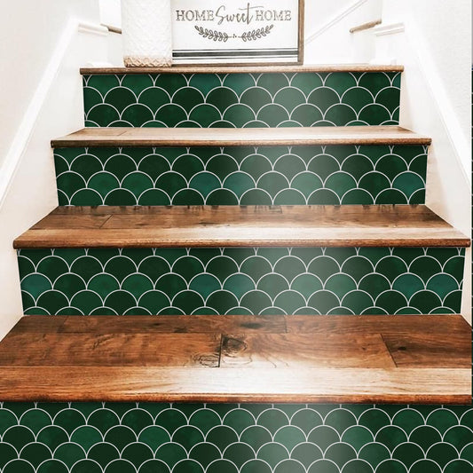 Scallpo Jade Peel & Stick Stair Strips