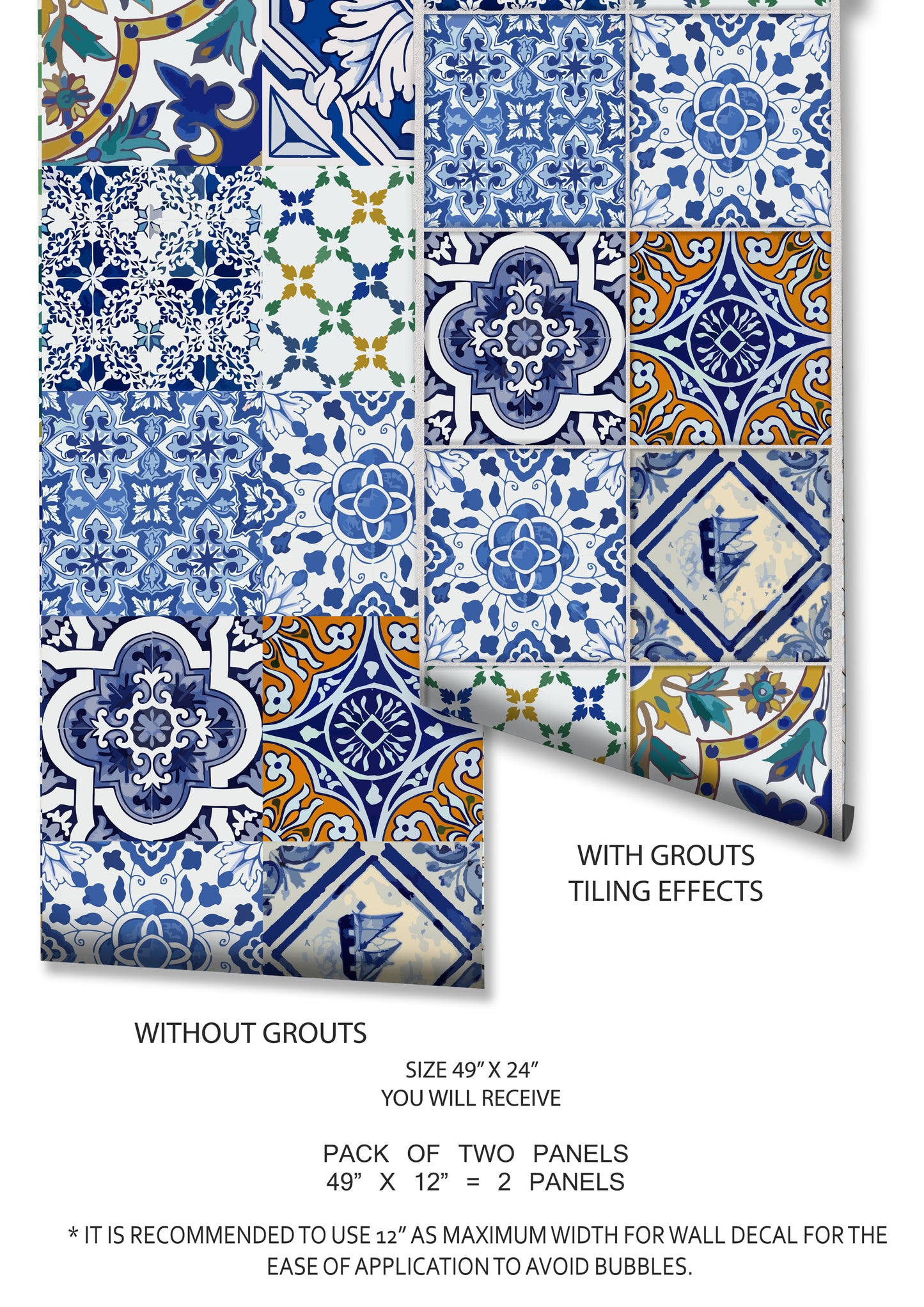 Portuguese Peel & Stick Tile