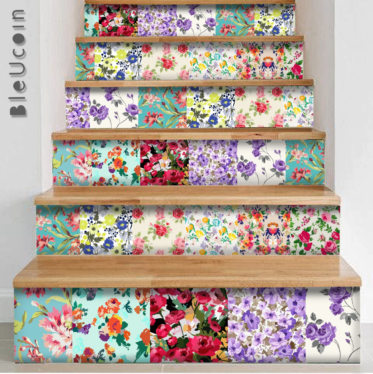 Floral Peel & Stick Tile