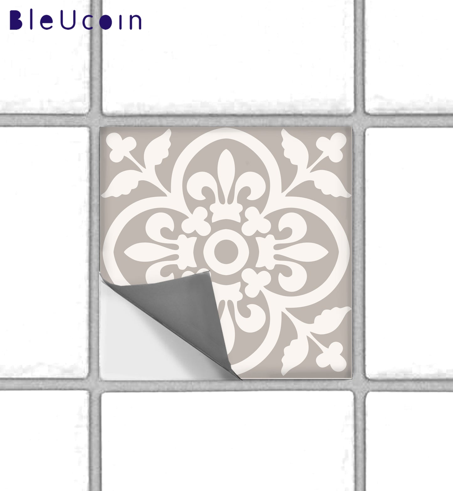 Encaustic Sandcastle Peel & Stick Tile