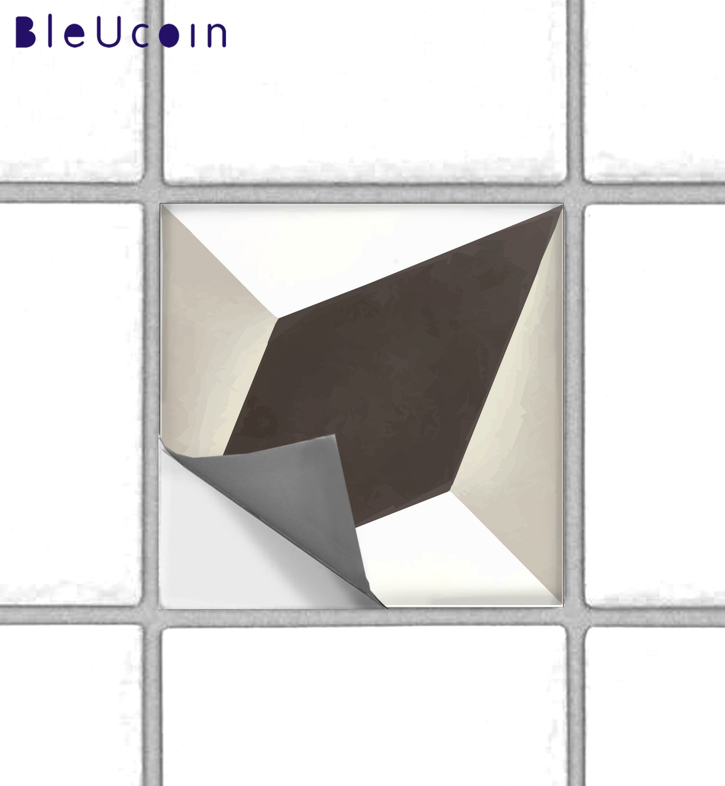 Charleston Premium Peel and Stick Floor Tile Stickers | Removable, Renter friendly with Anti-Slip finish in sturdy 520 microns