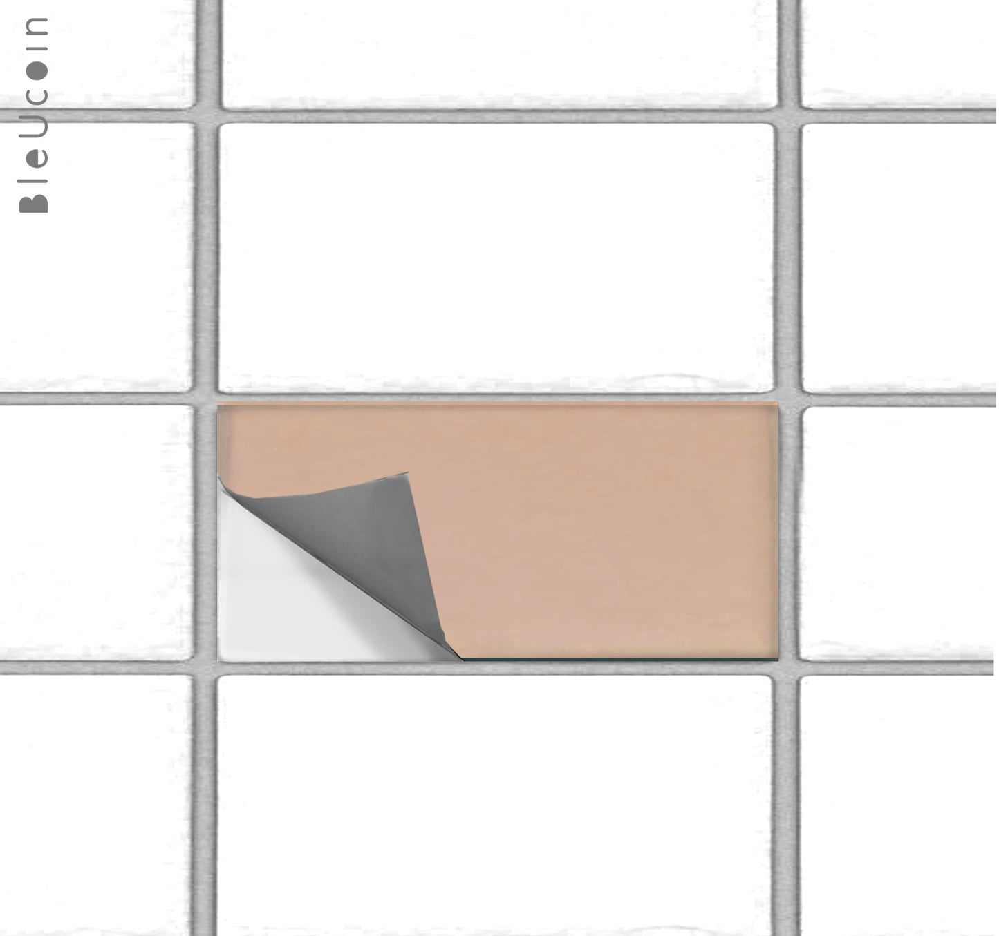 Blush Subway Peel & Stick Tile