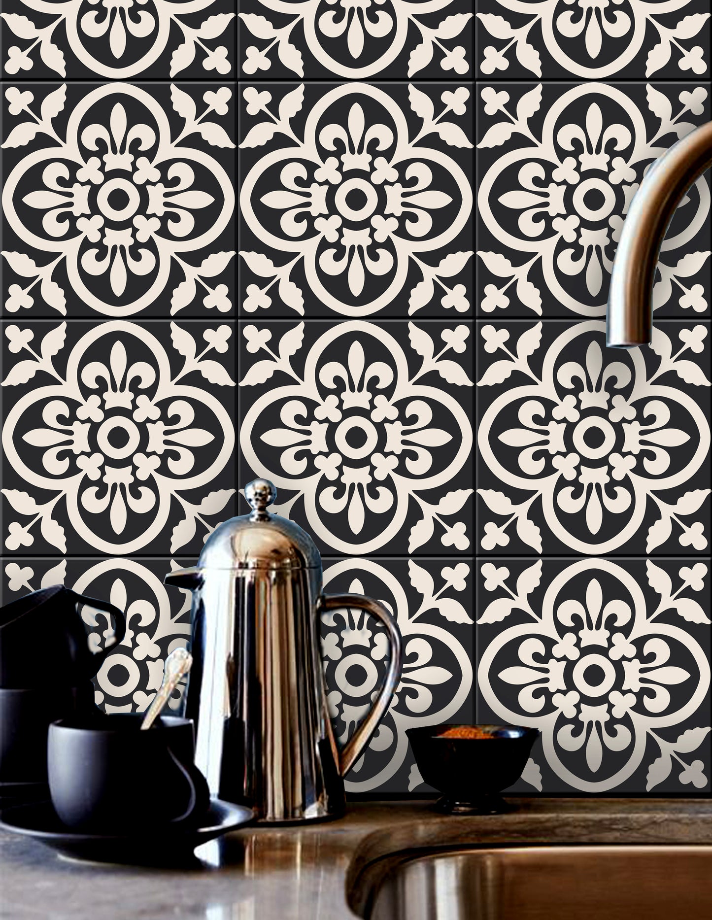 Encaustic Peel & Stick Tile
