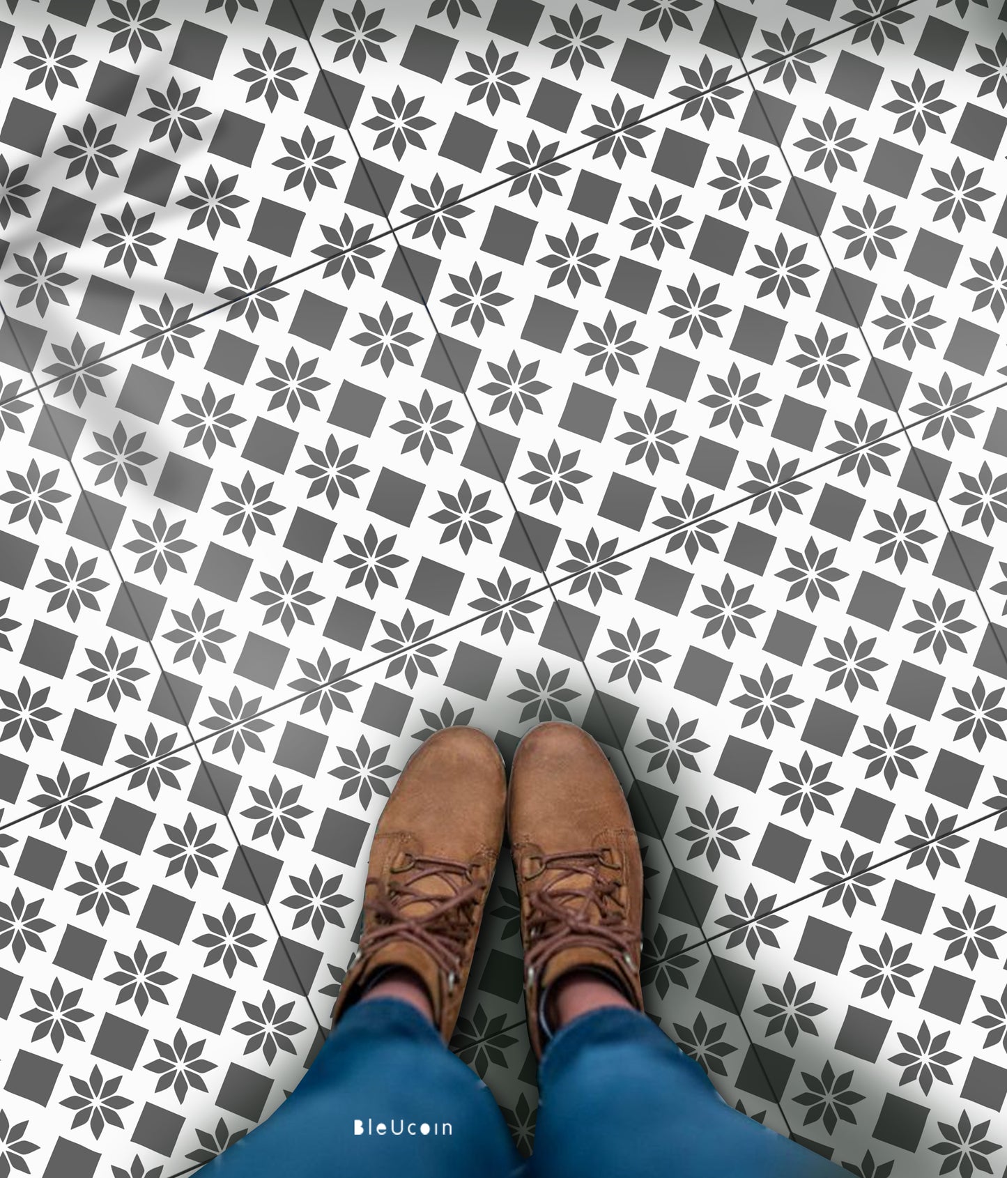 Copenhagen Peel & Stick Anti-Slip Flooring