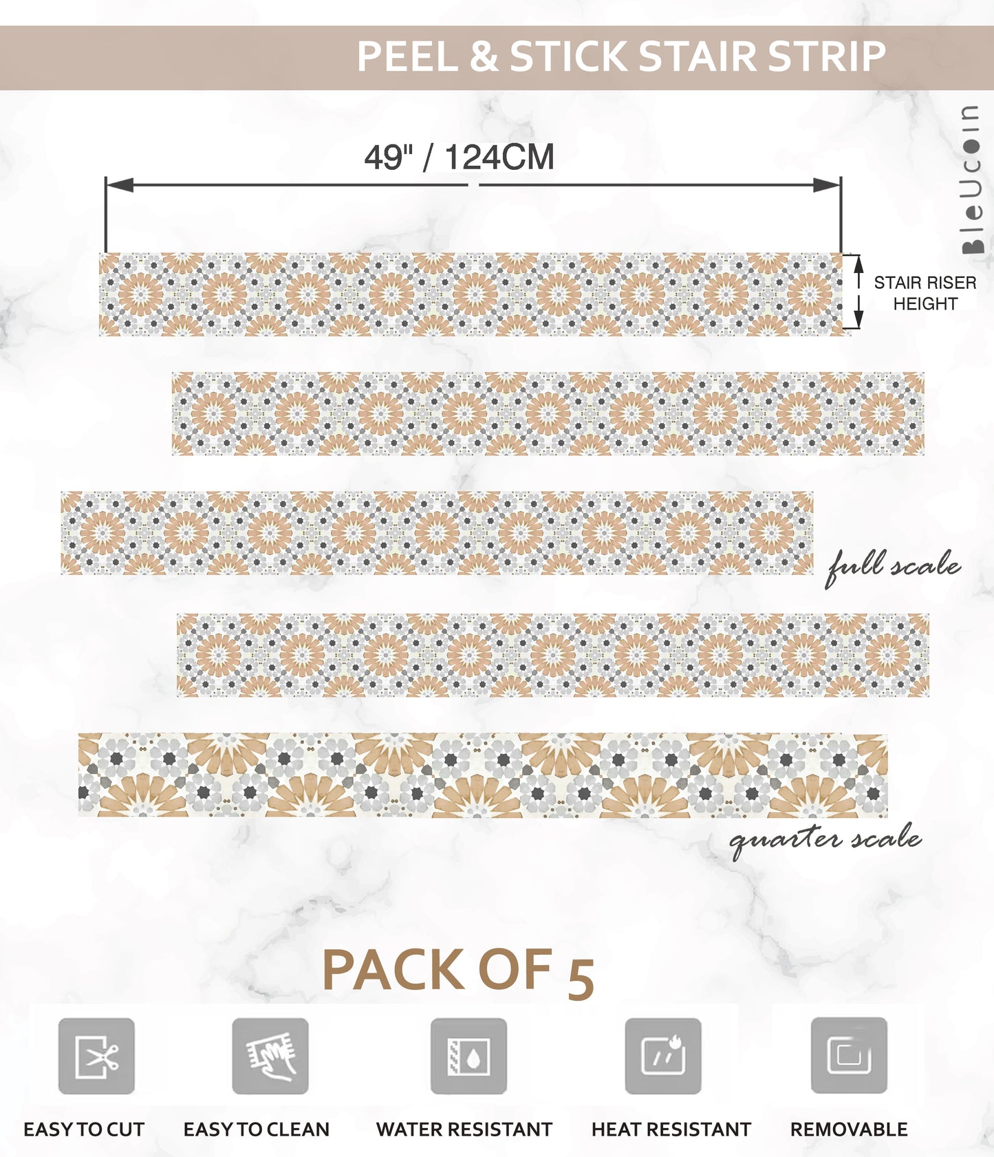 Ivora Muted Stair Strips