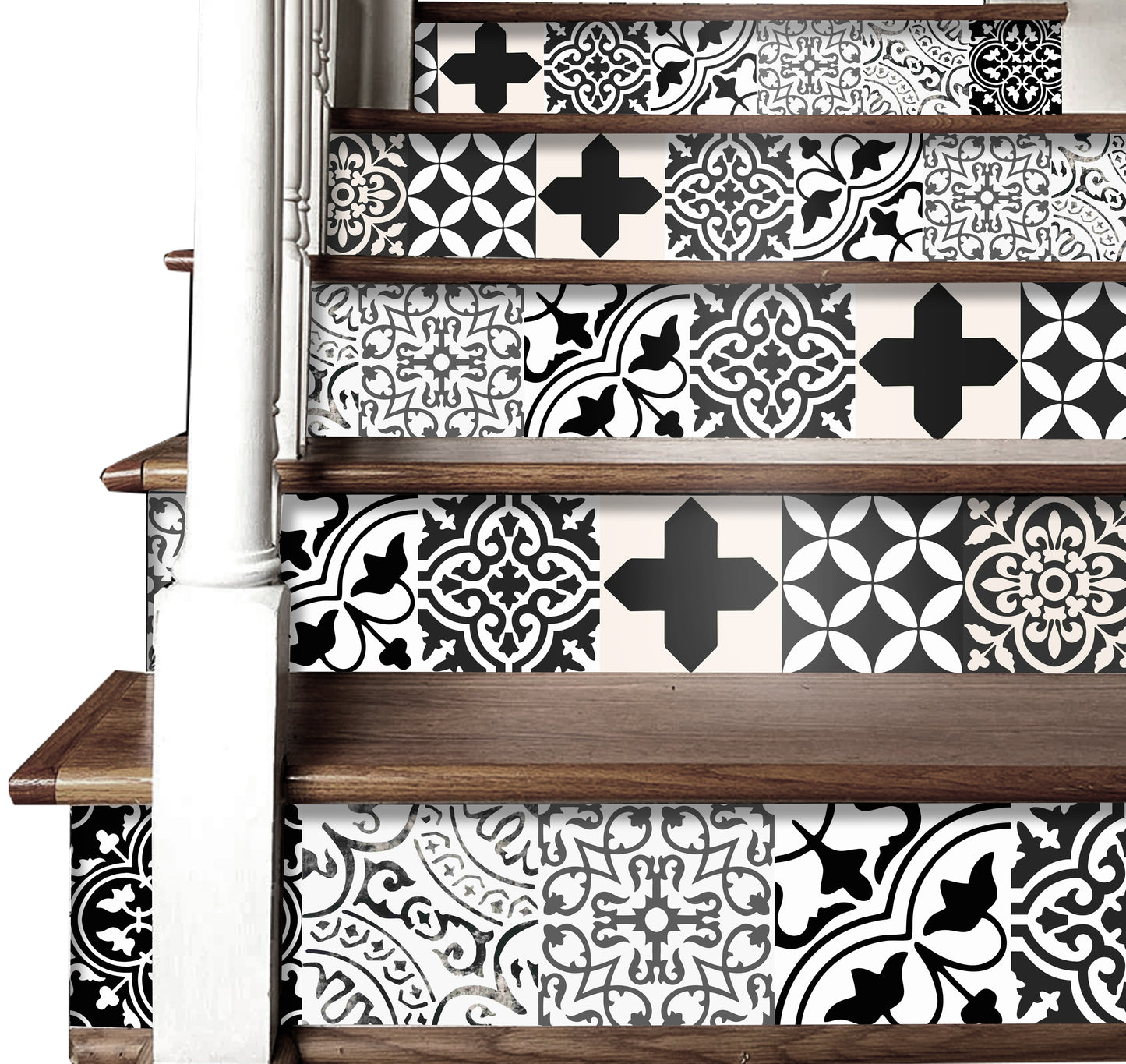 50% DISCOUNT - Assorted 8" x 8" - 40 pcs - Matt Finish