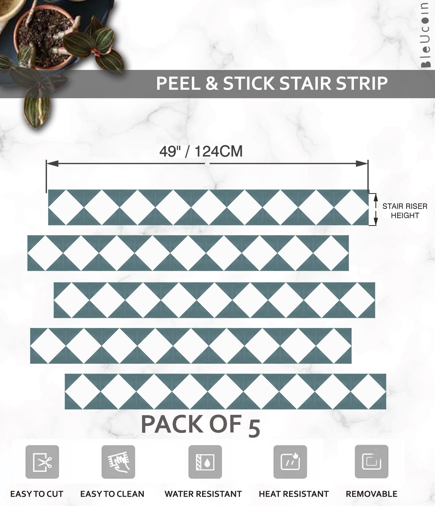 Rome Spruce Peel & Stick Anti-Slip Flooring