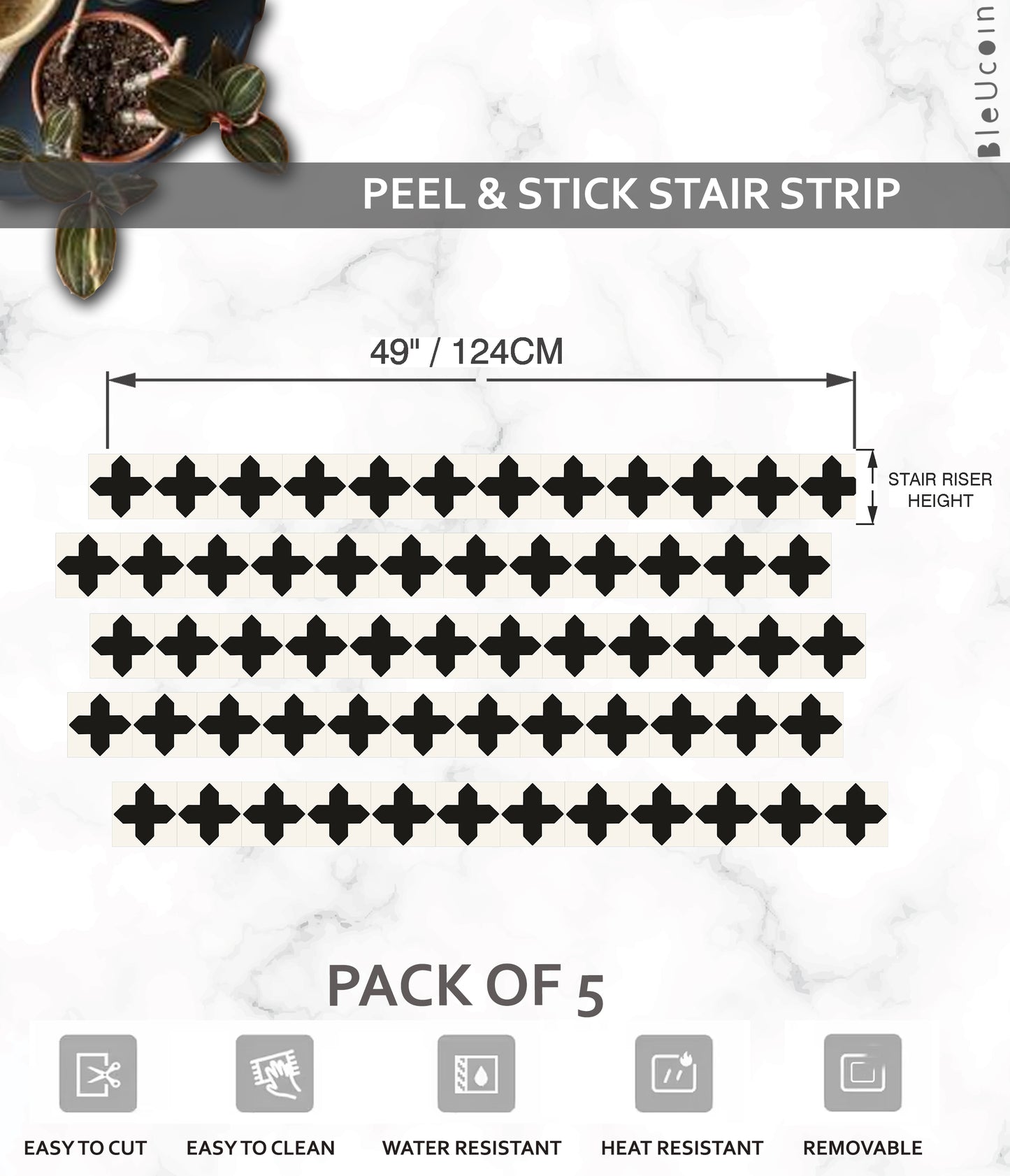 Hungary Peel & Stick Anti-Slip Flooring