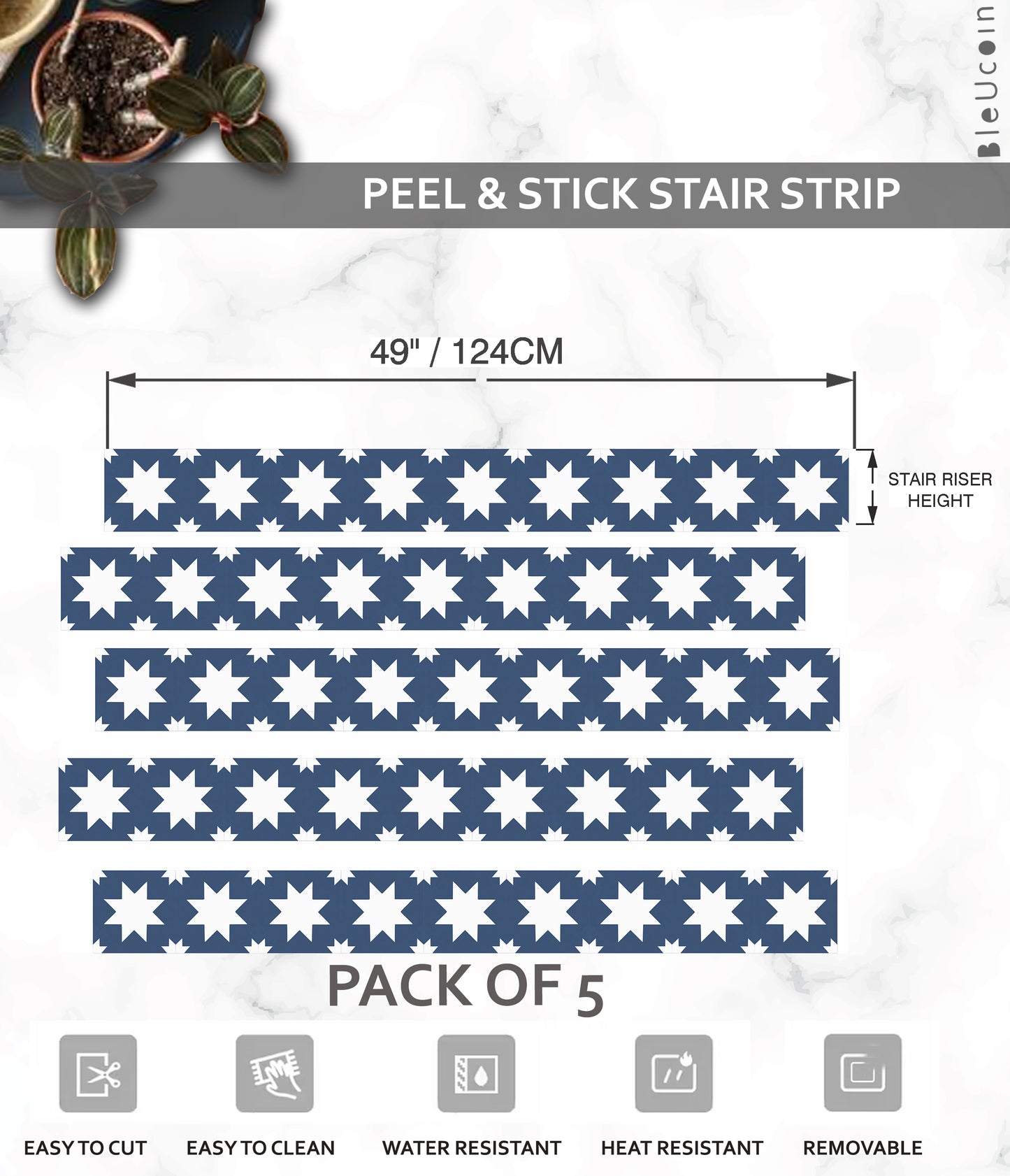 Carson Ink Stair Strips