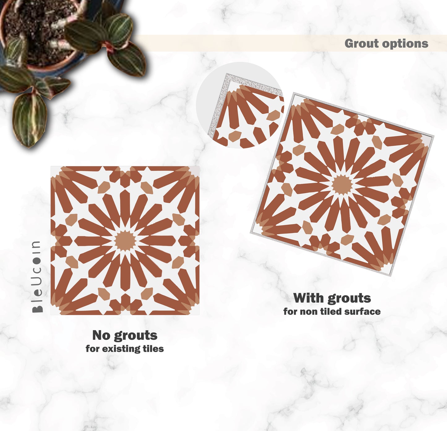 Playa Blanca Terracotta Peel & Stick Tile