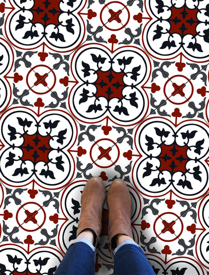 Oxred Peel & Stick Tile